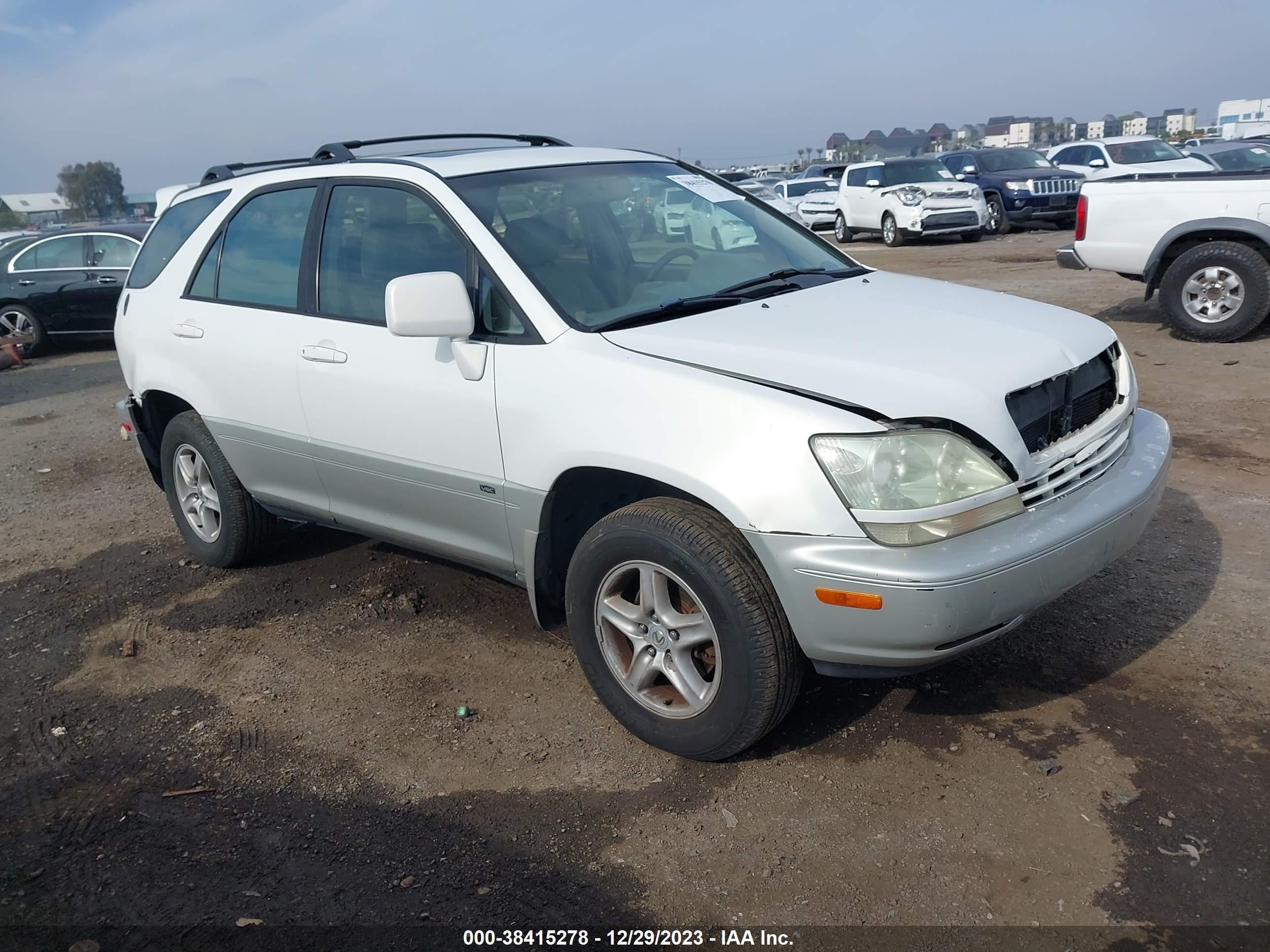 LEXUS RX 2002 jtjgf10u020145125