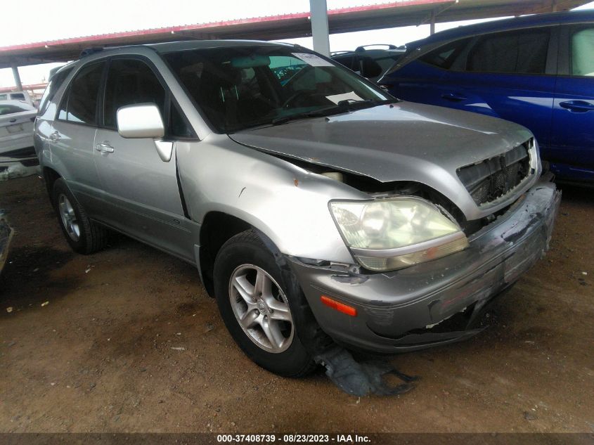 LEXUS RX 2001 jtjgf10u110093860