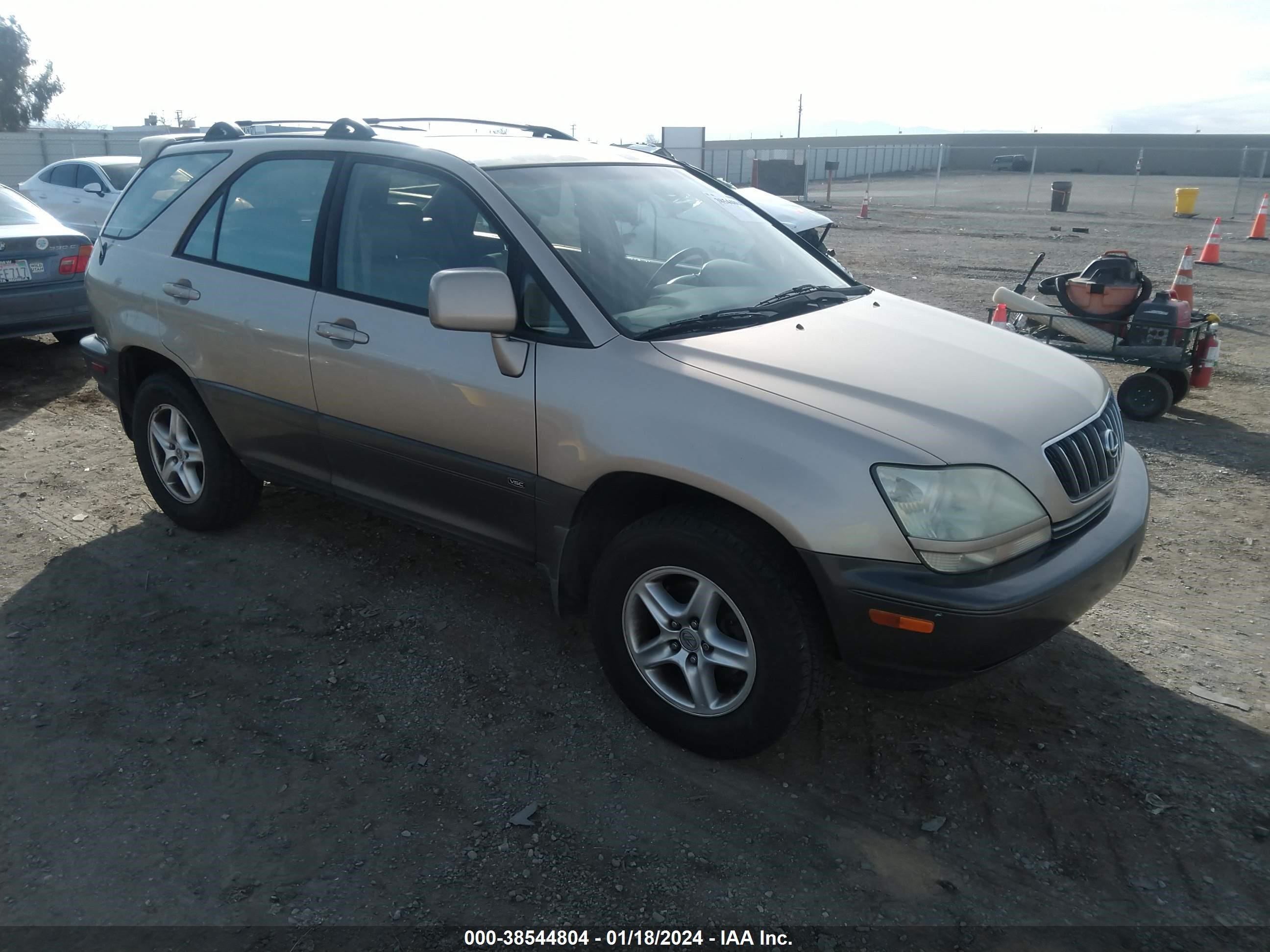 LEXUS RX 2002 jtjgf10u120125689