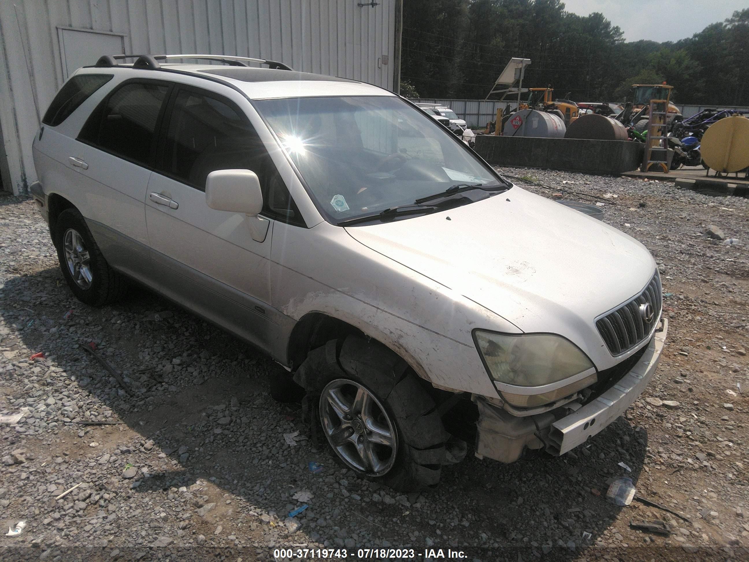 LEXUS RX 2001 jtjgf10u210094290