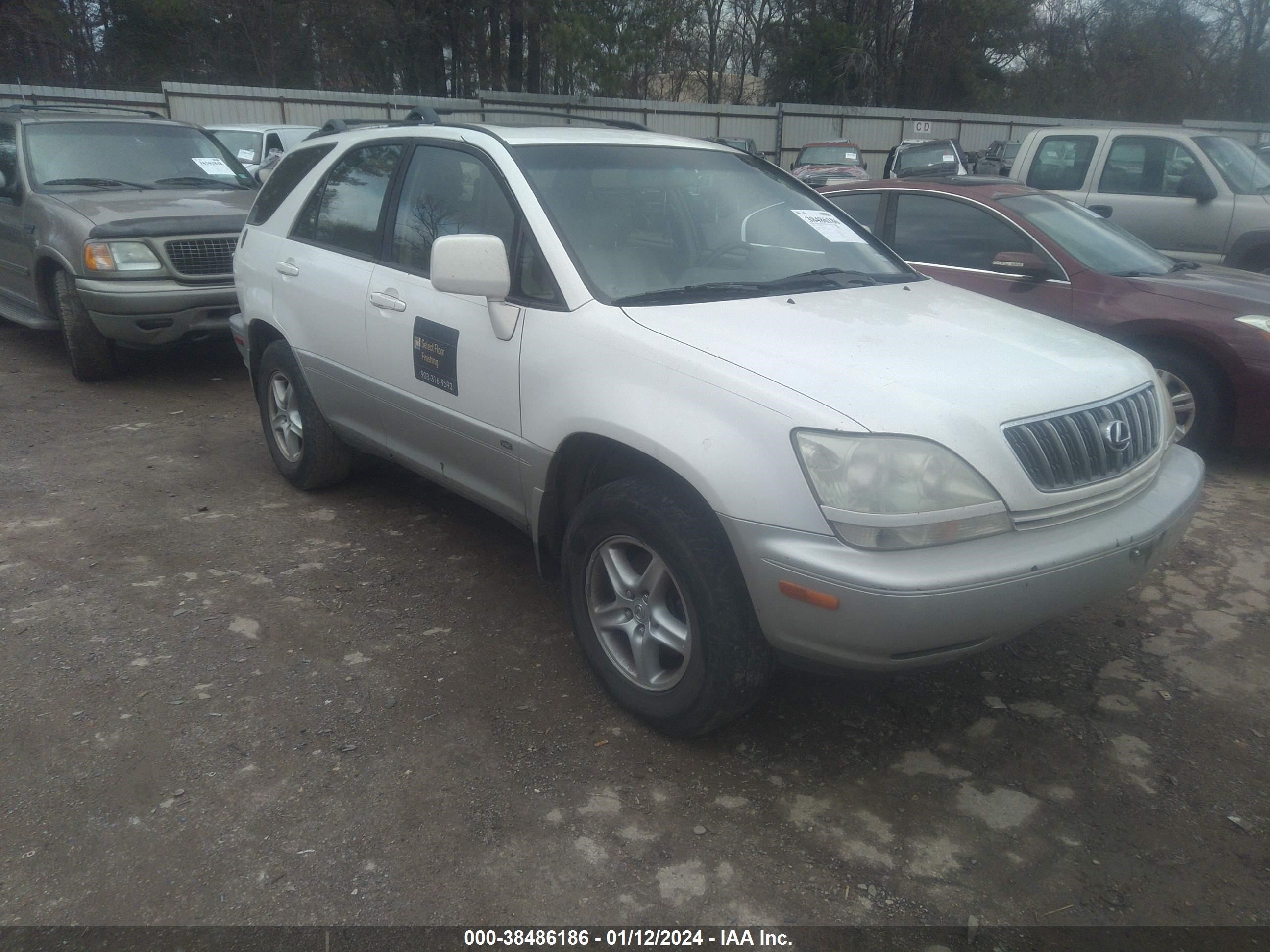 LEXUS RX 2002 jtjgf10u220122784