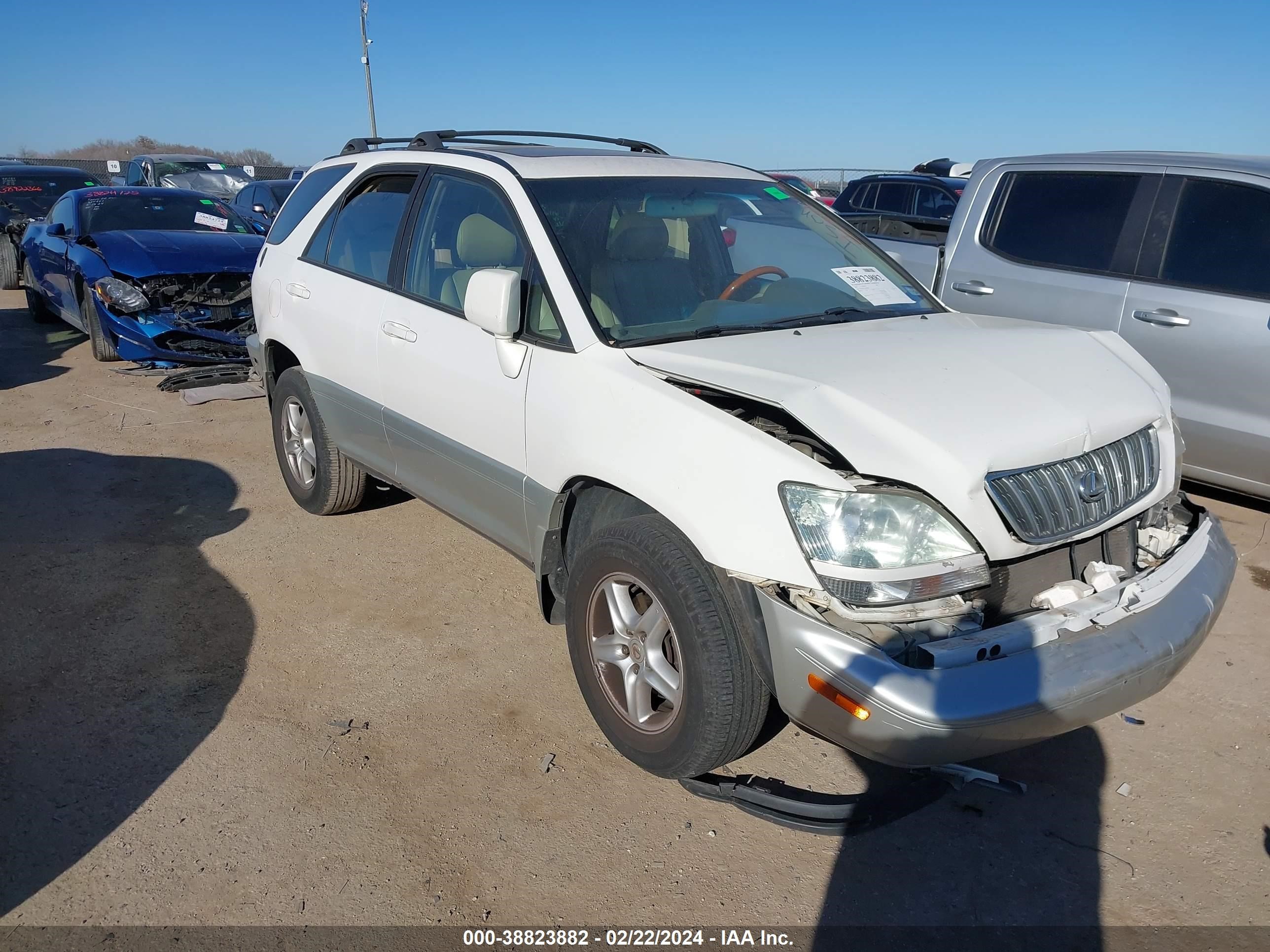 LEXUS RX 2001 jtjgf10u310083248