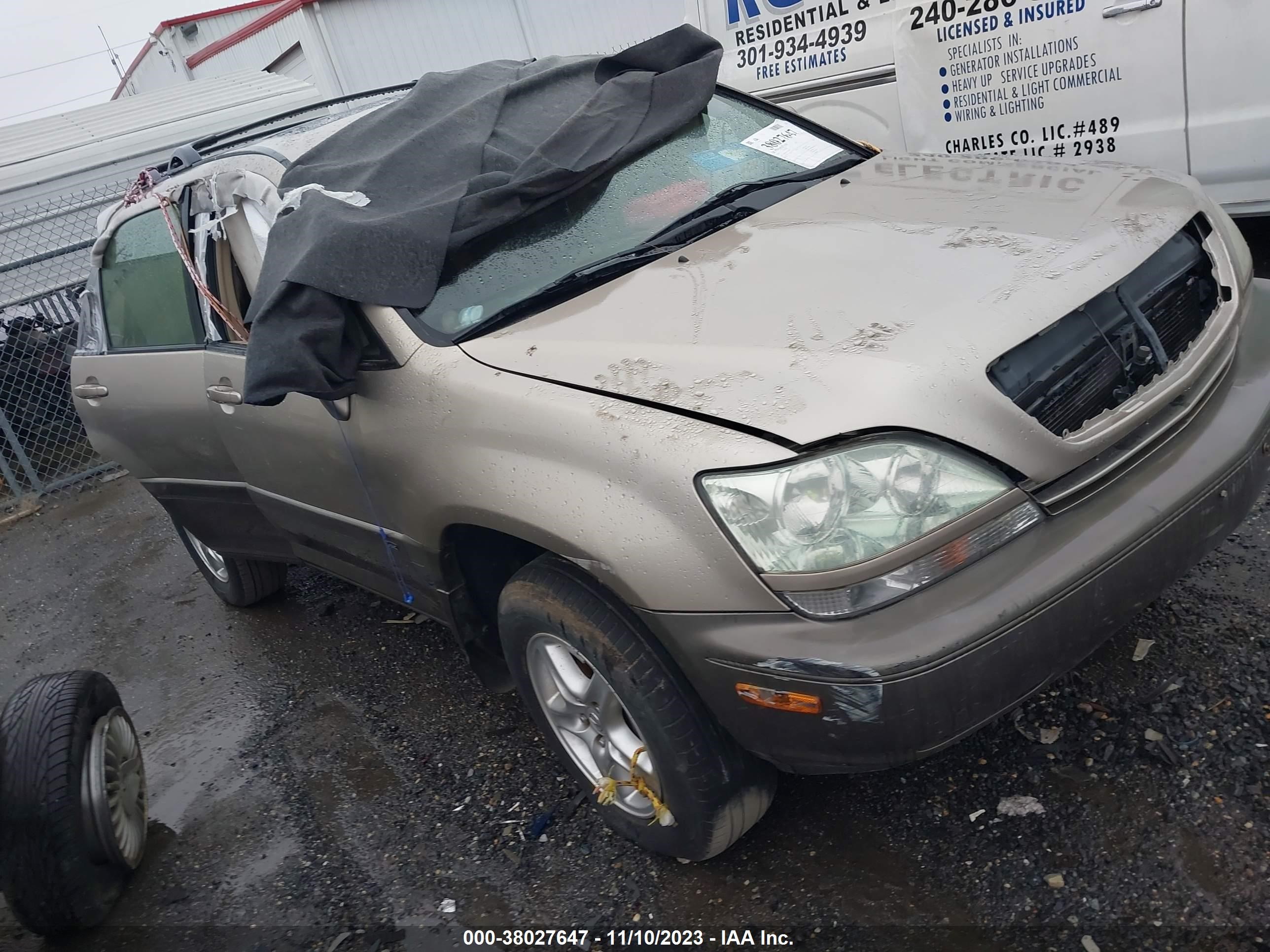 LEXUS RX 2002 jtjgf10u320129937