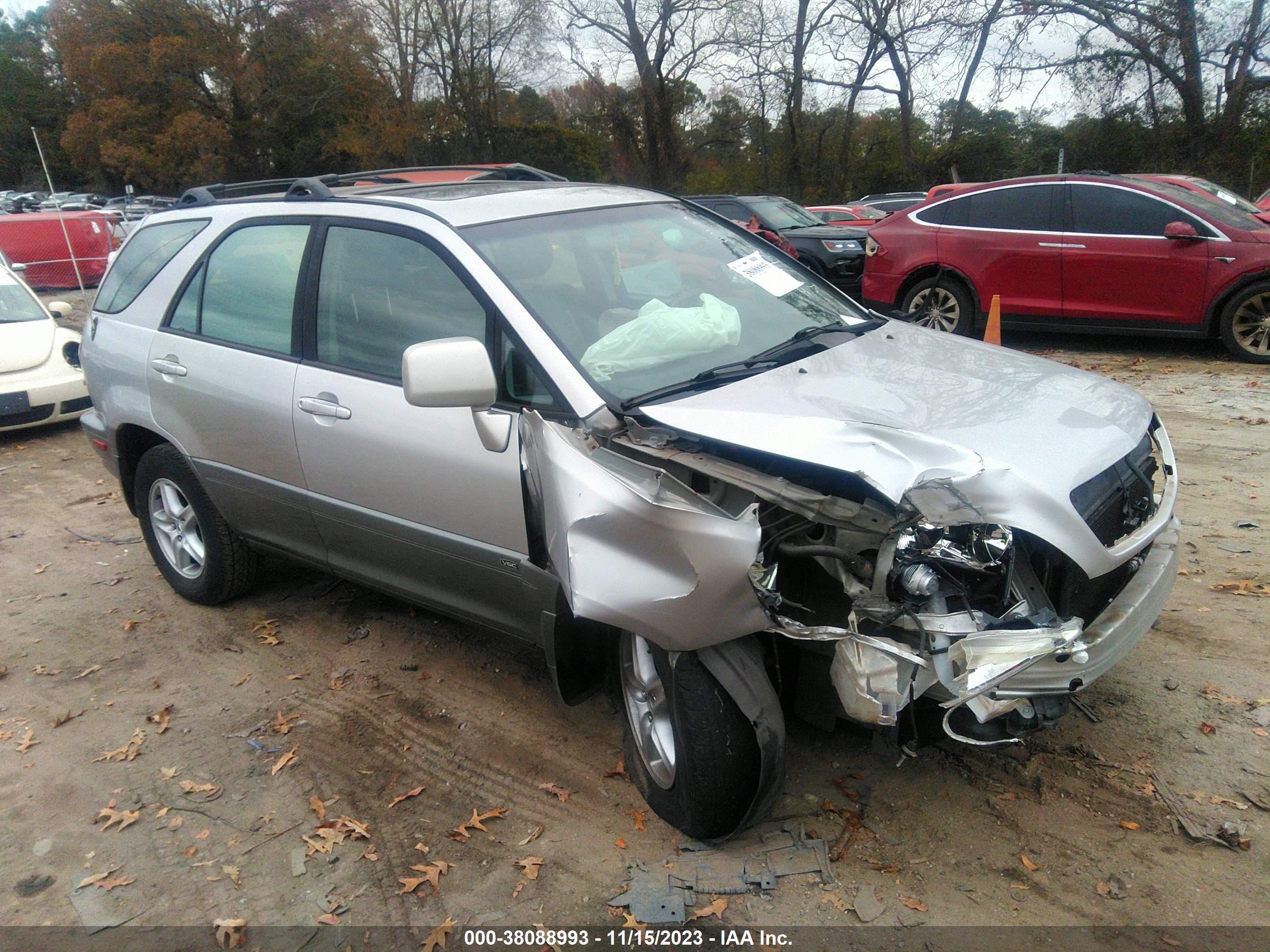 LEXUS RX 2002 jtjgf10u420147475