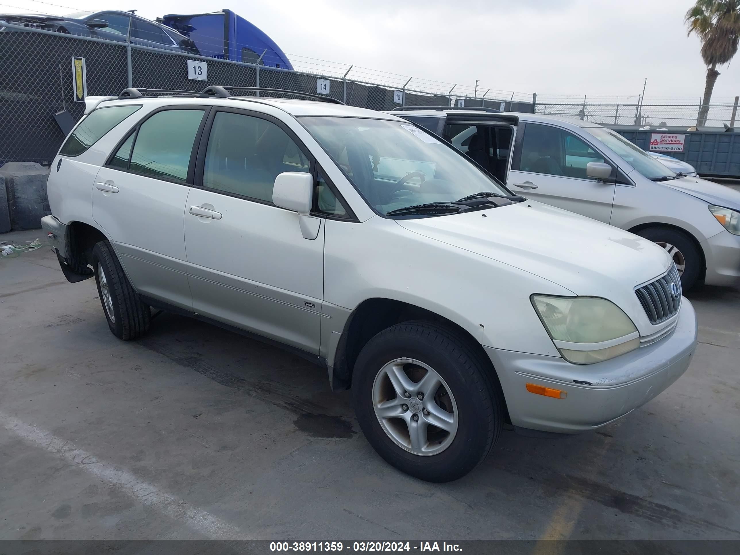 LEXUS RX 2002 jtjgf10u720140858