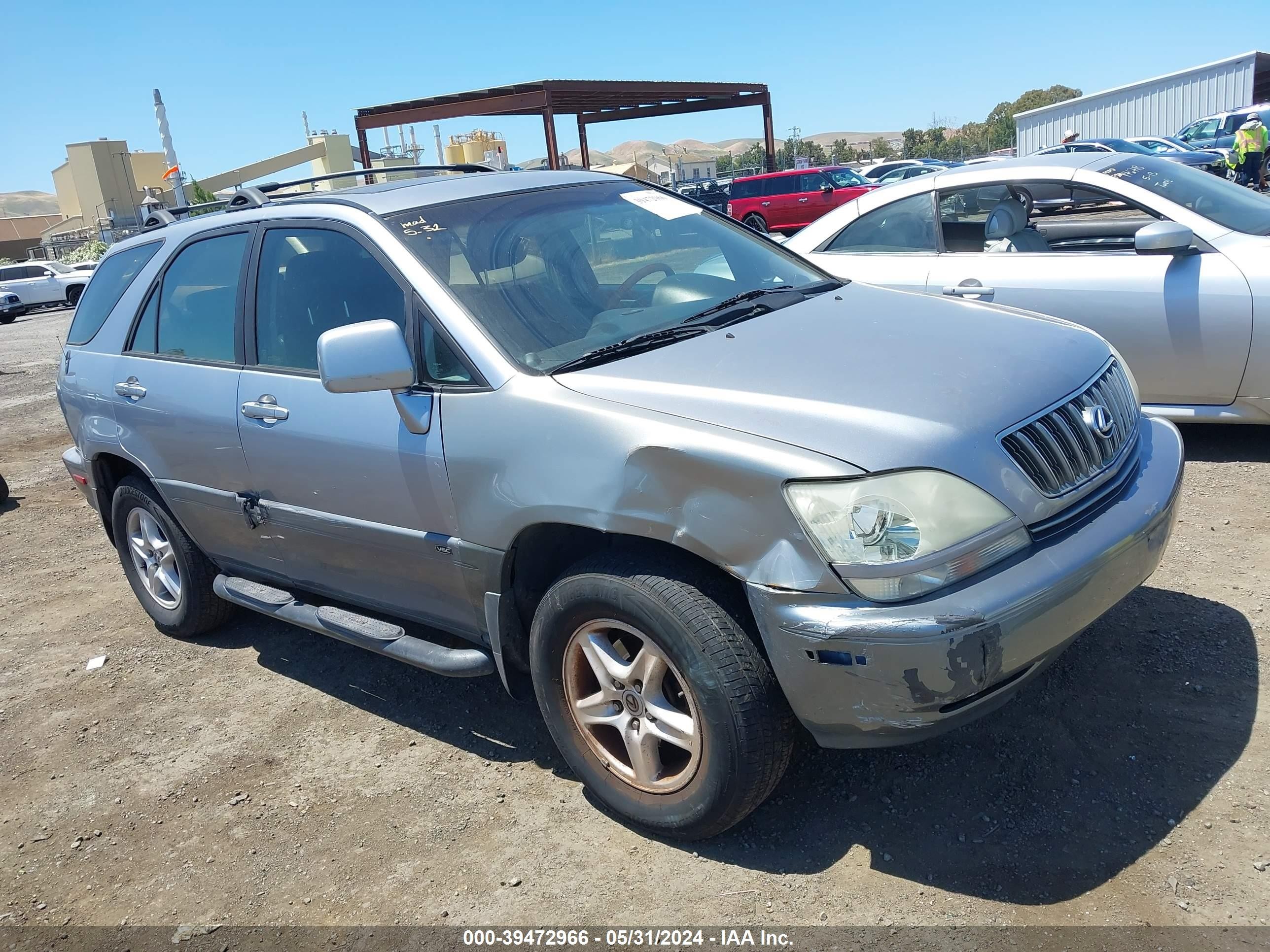 LEXUS RX 2001 jtjgf10u910087806