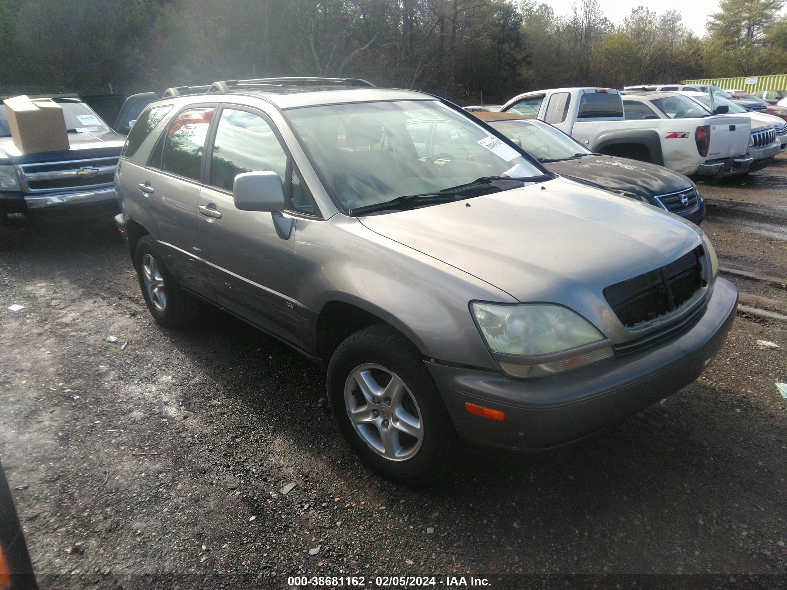 LEXUS RX 2001 jtjgf10u910117421