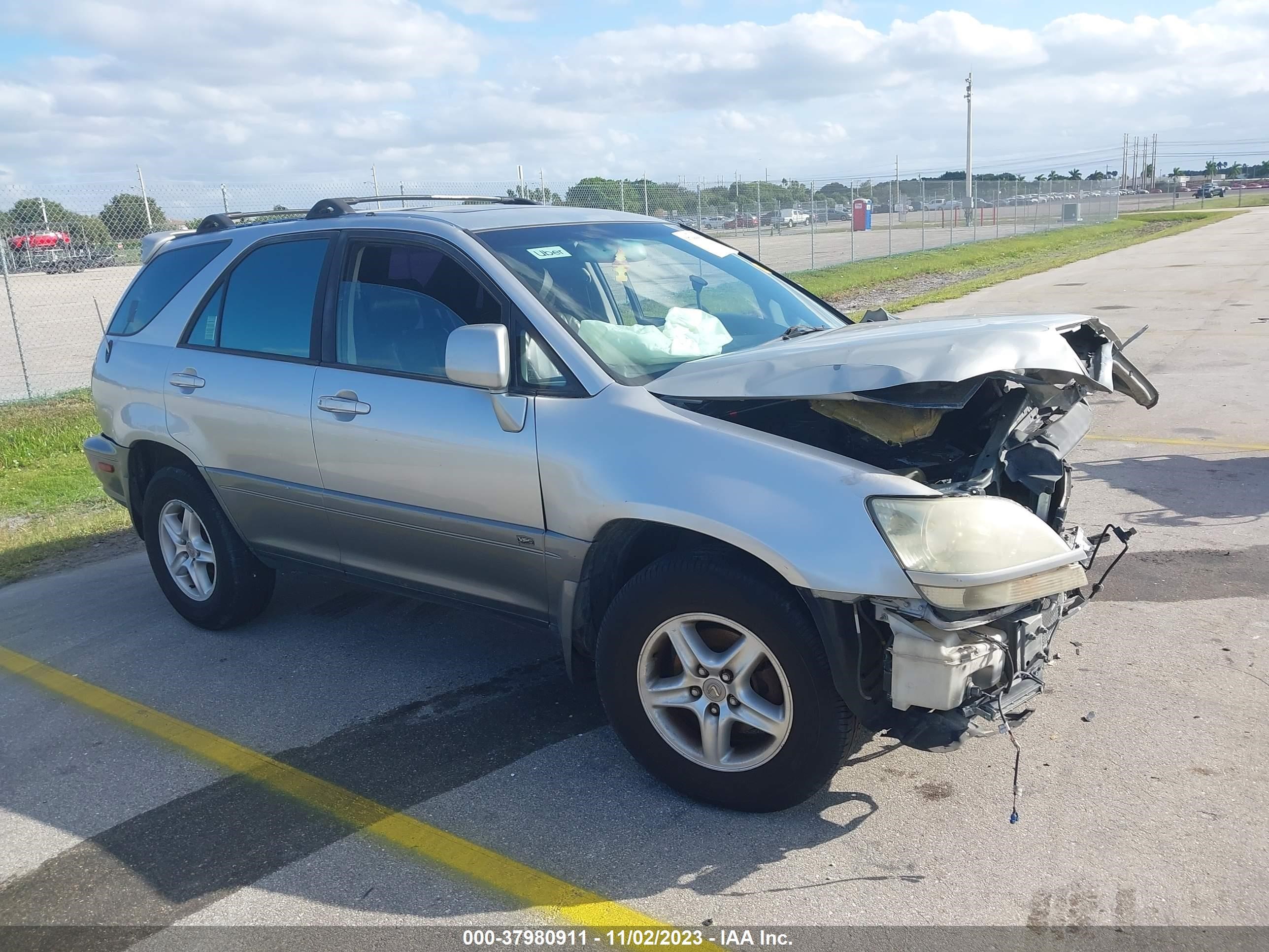 LEXUS RX 2001 jtjgf10ux10089449