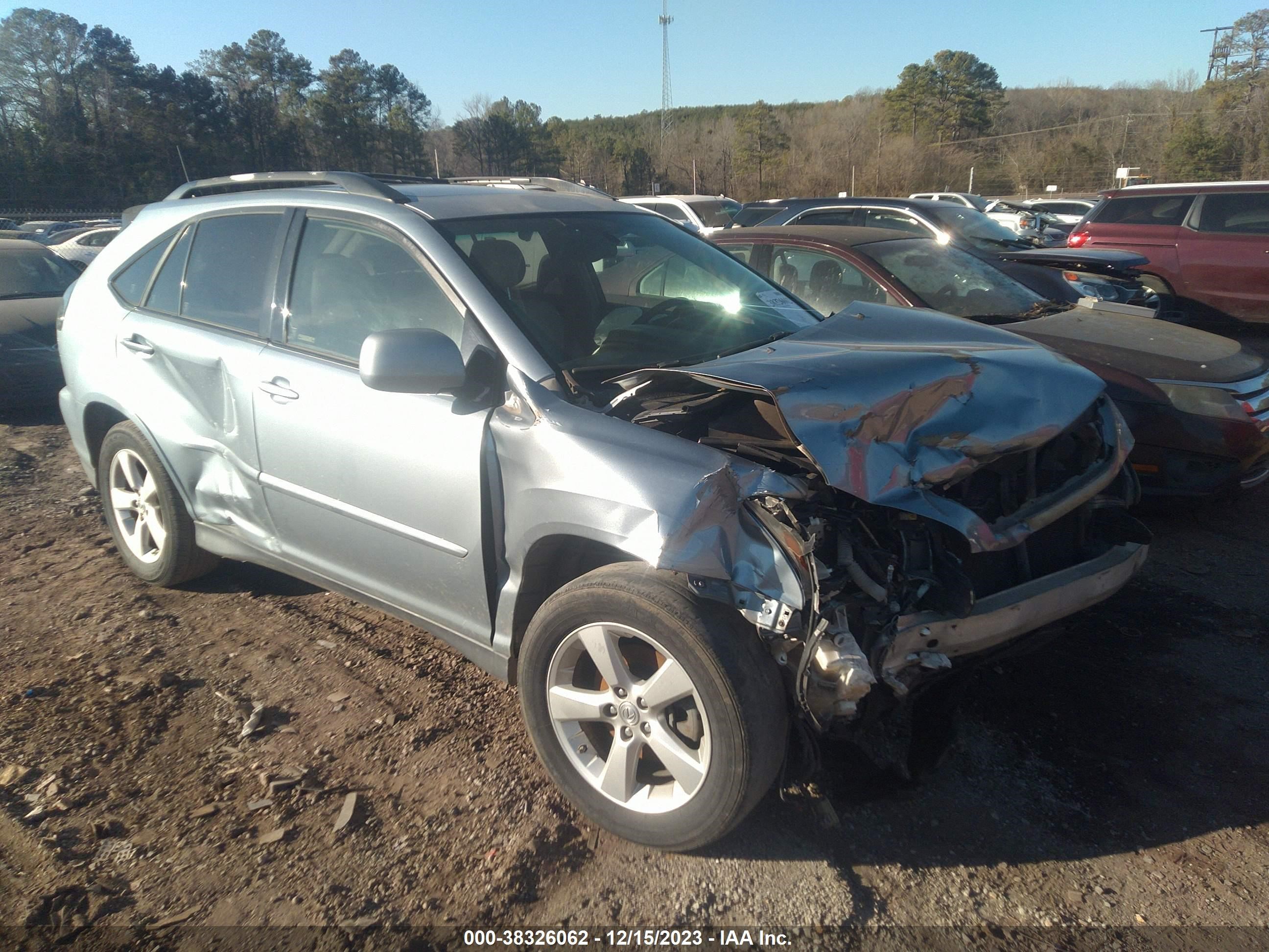 LEXUS RX 2007 jtjgk31u070001779