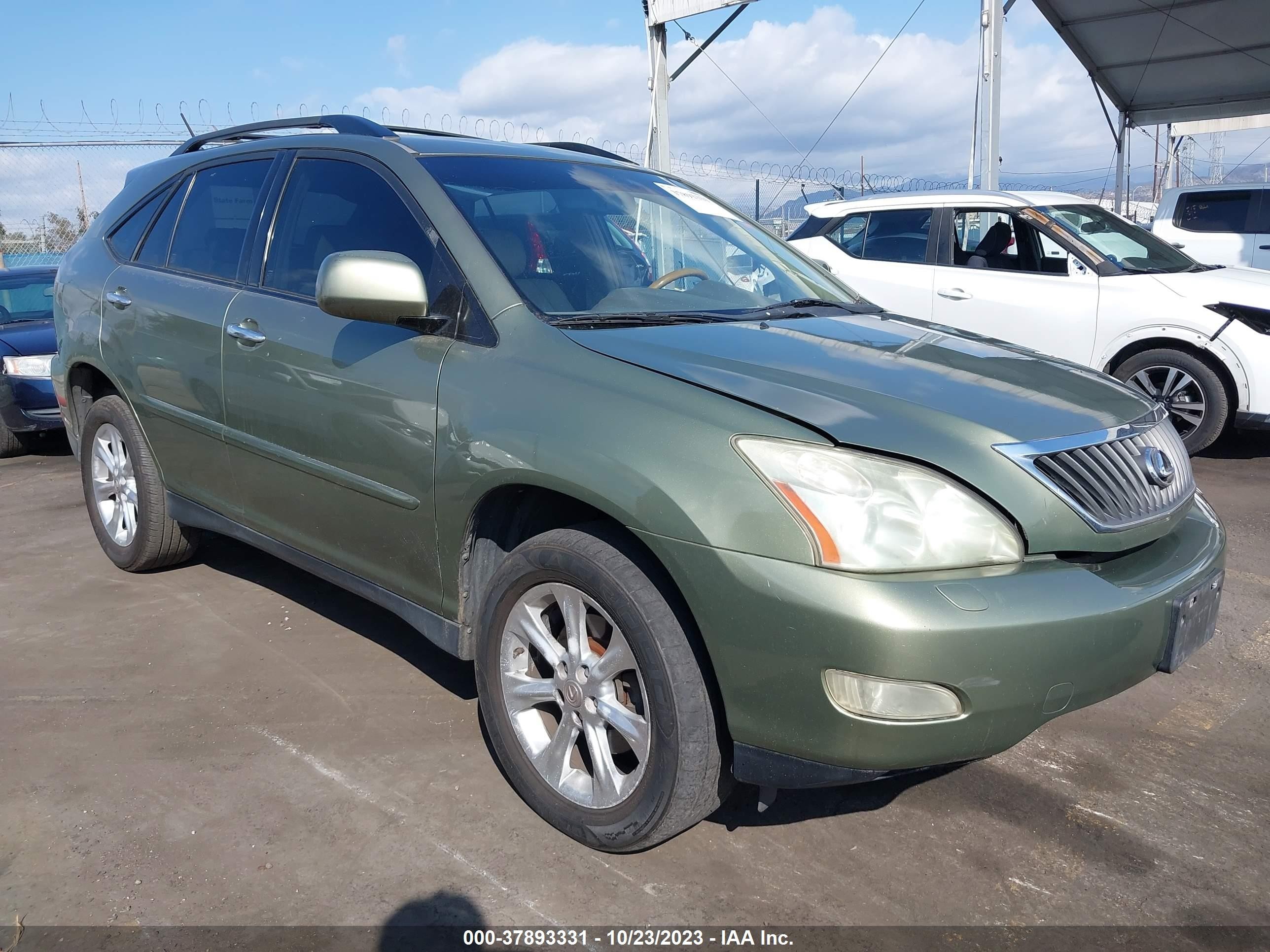 LEXUS RX 2008 jtjgk31u380013684