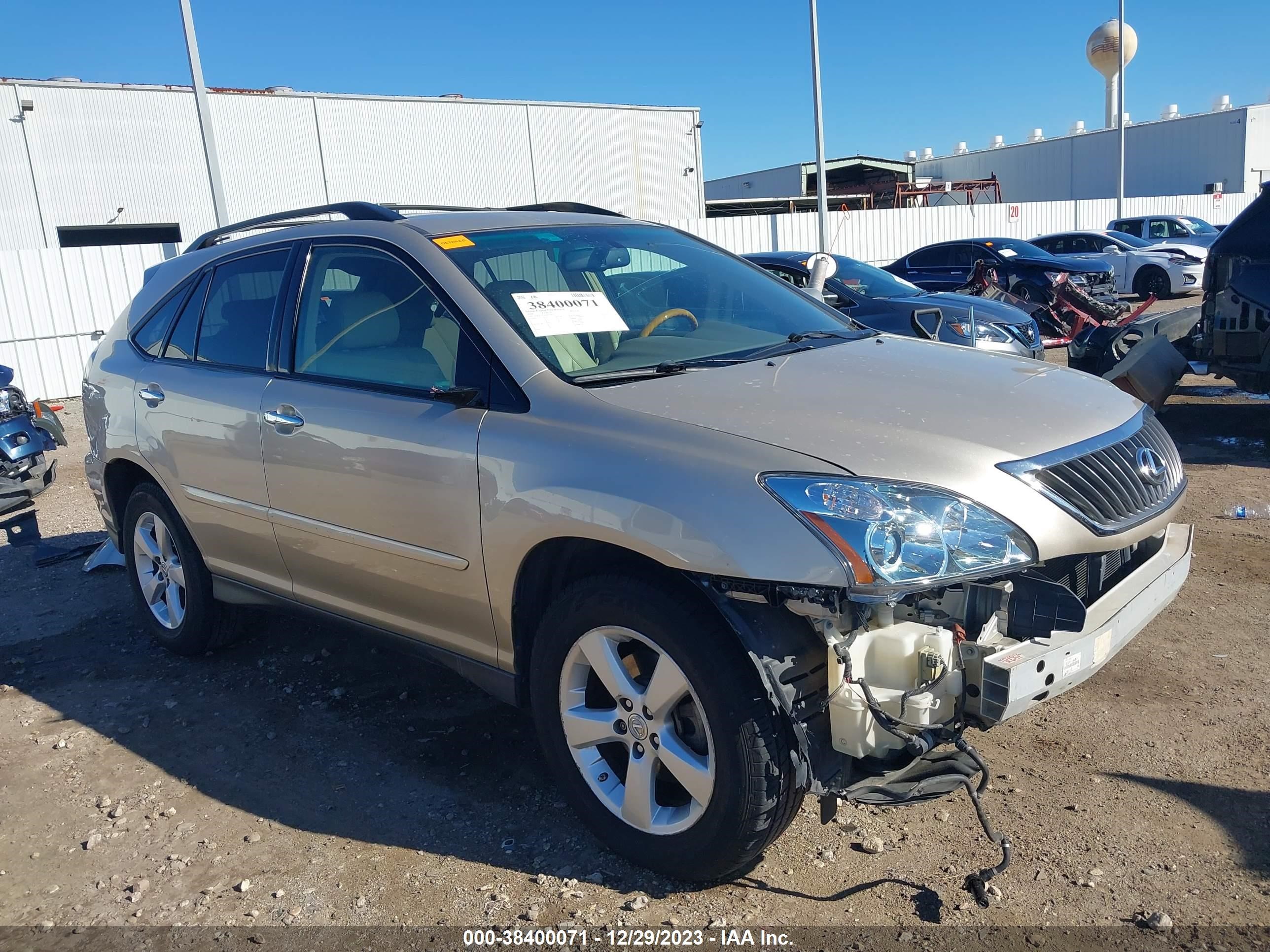 LEXUS RX 2008 jtjgk31ux80012063