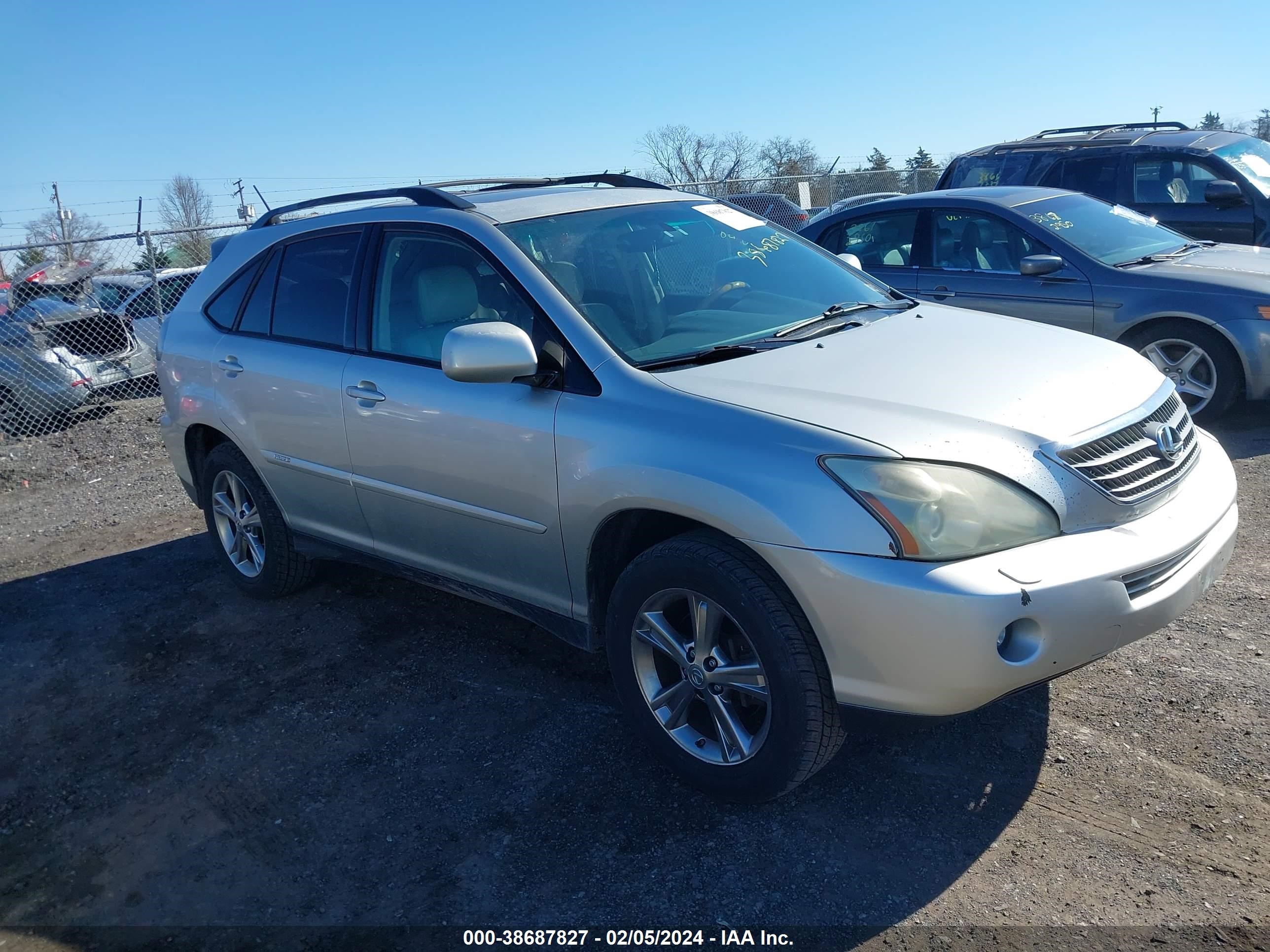 LEXUS RX 2007 jtjgw31u672001021