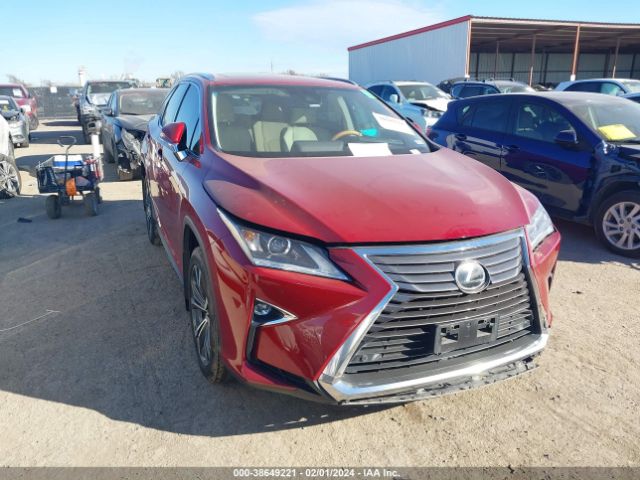 LEXUS RX 350L 2018 jtjgzkca8j2008502