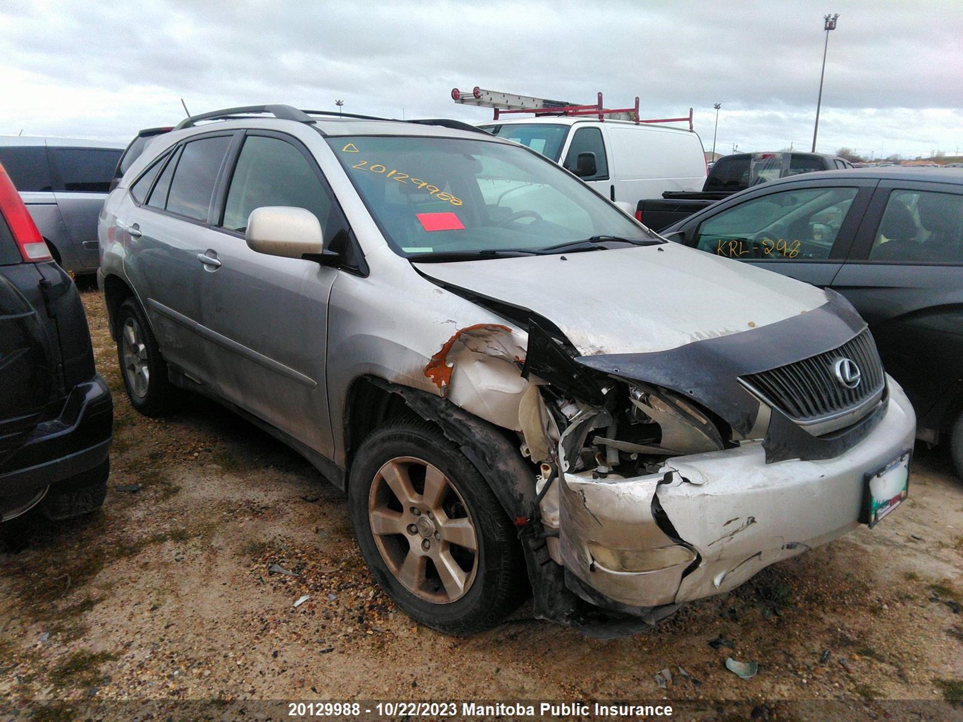 LEXUS RX 2004 jtjha31u540027104