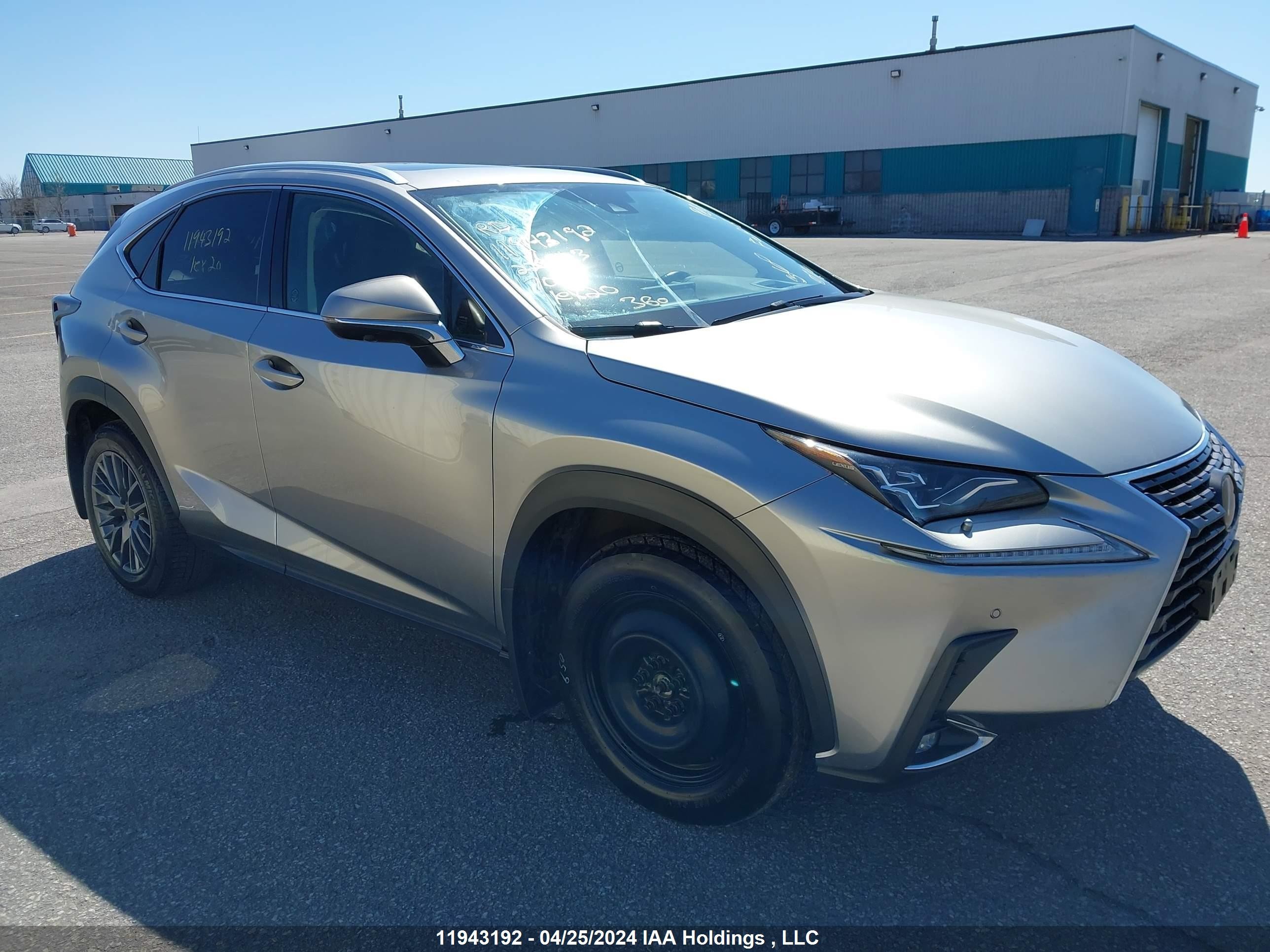 LEXUS NX 2020 jtjhardz4l2229753