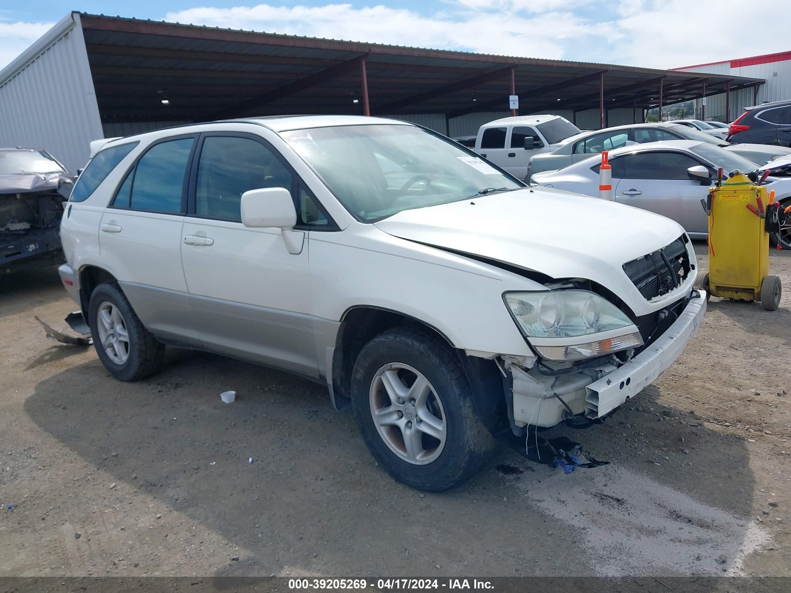 LEXUS RX 2001 jtjhf10u010169587