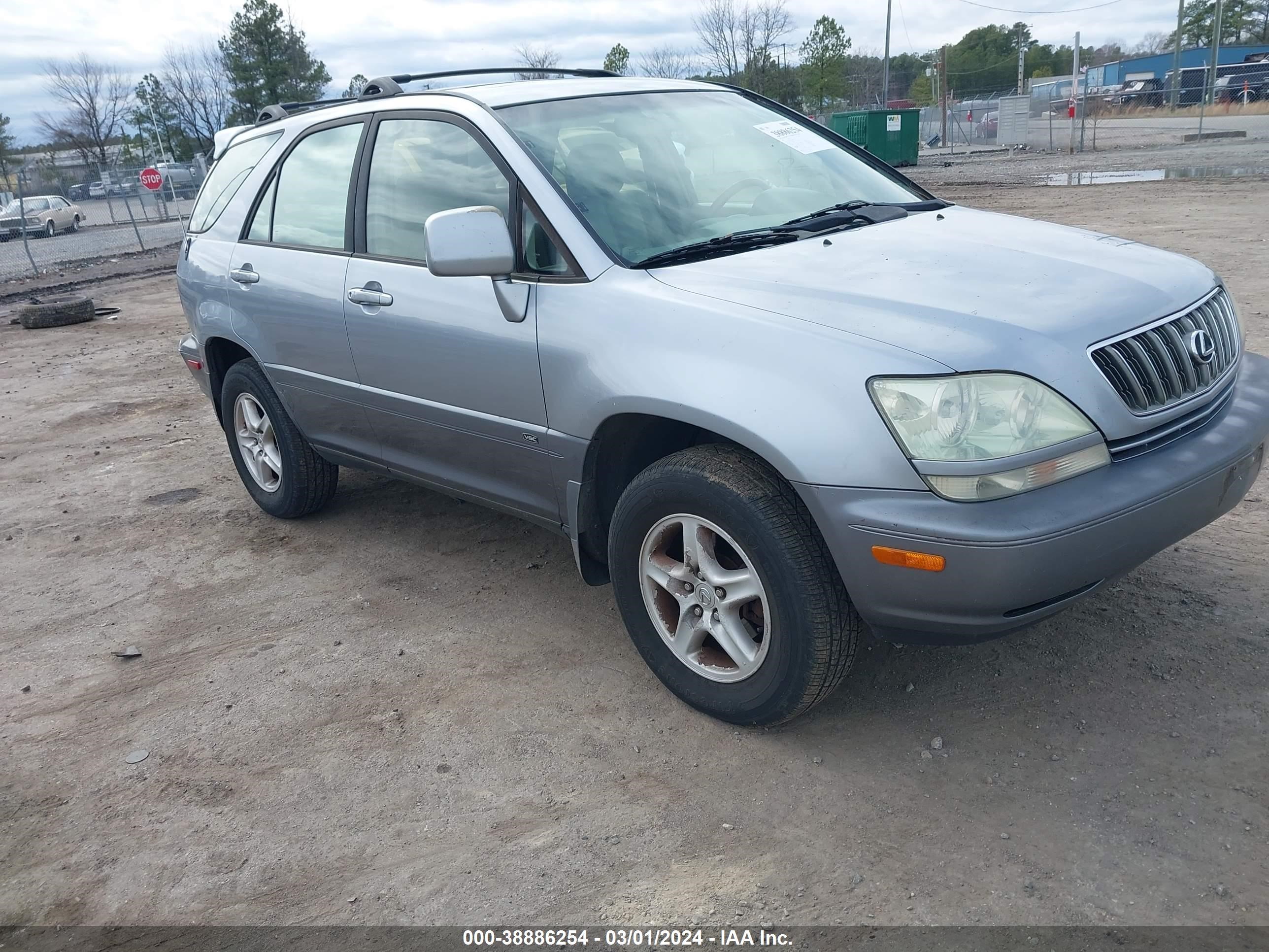 LEXUS RX 2002 jtjhf10u320288848