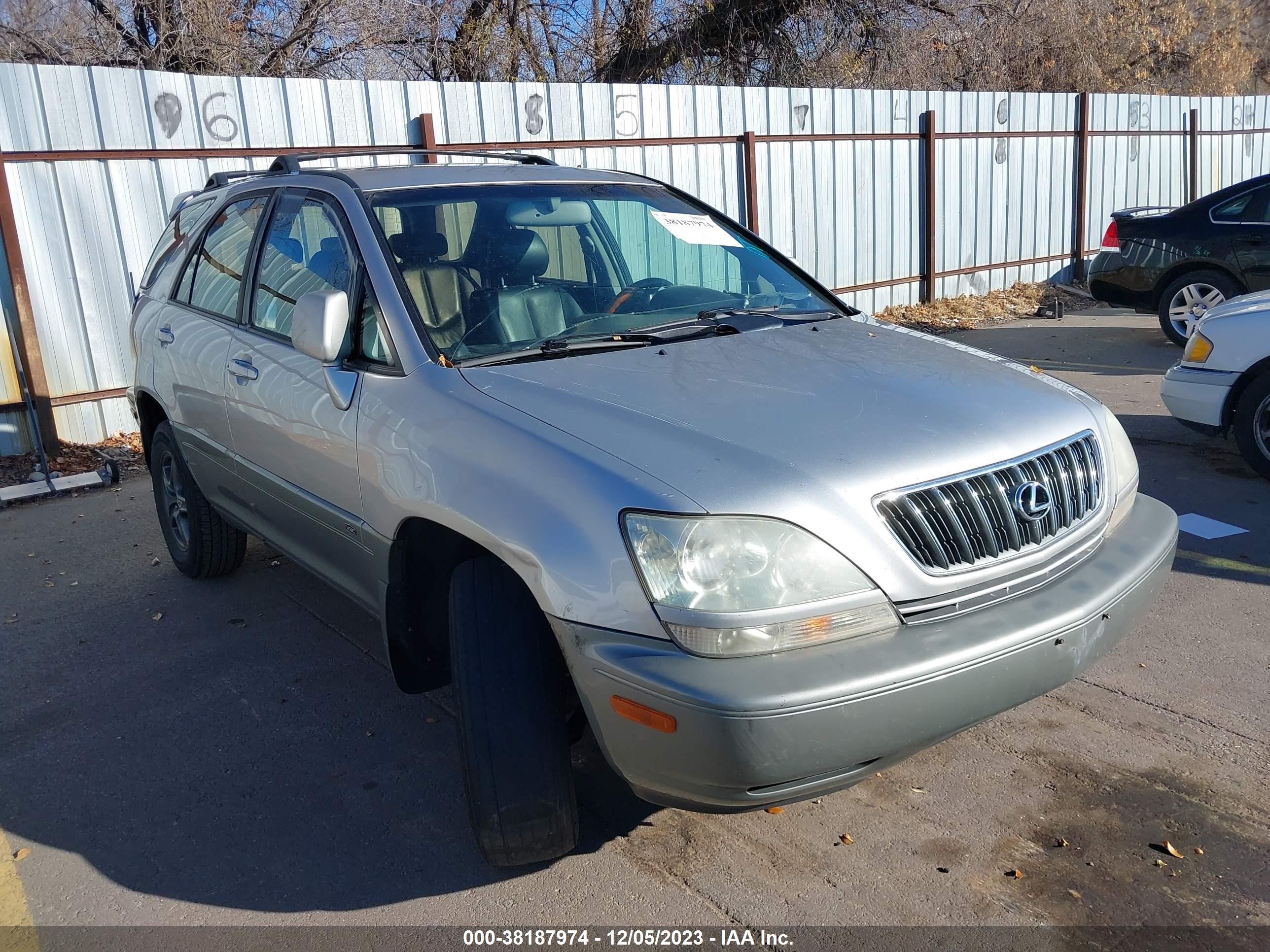 LEXUS RX 2002 jtjhf10u420259682