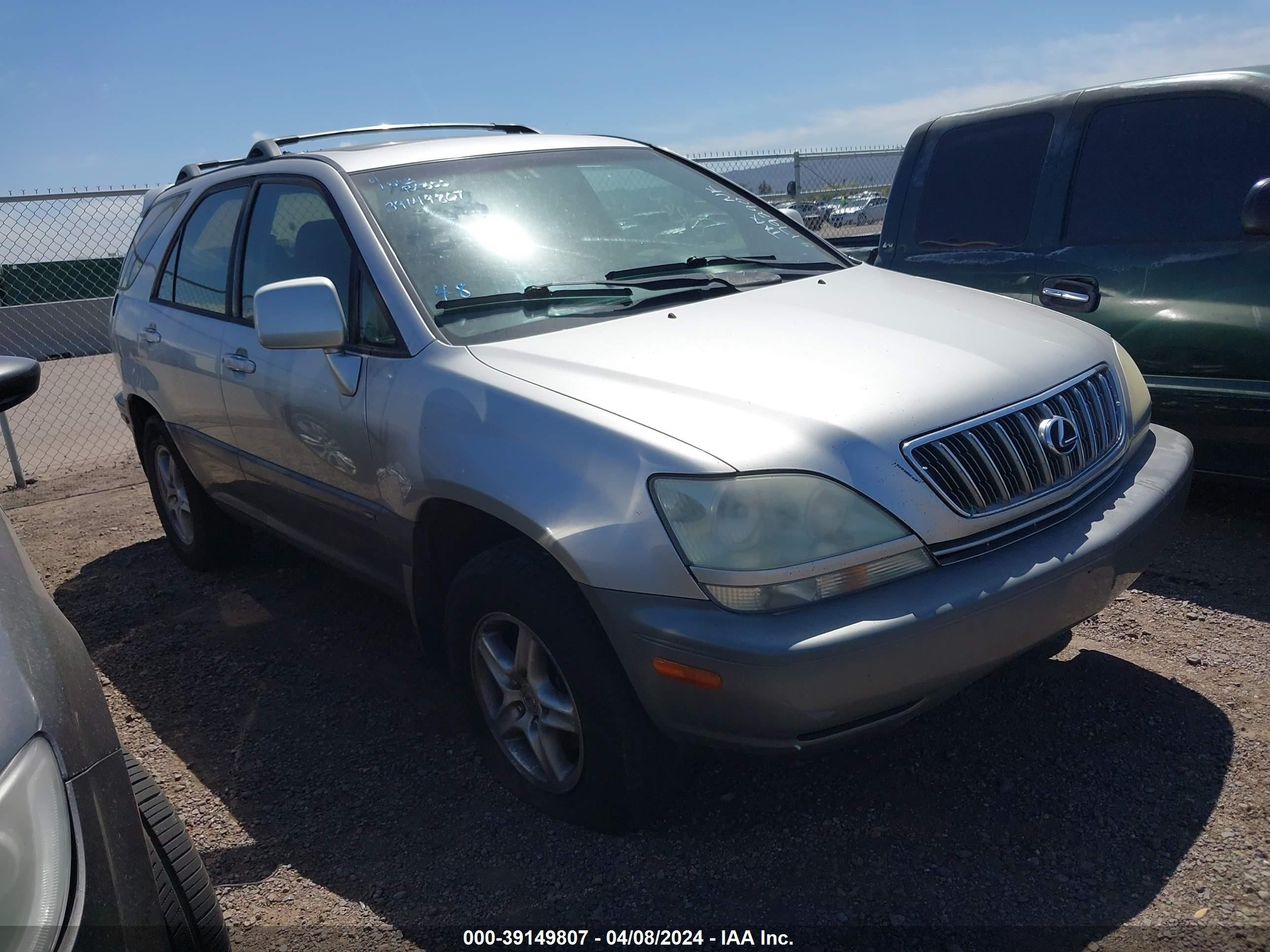 LEXUS RX 2001 jtjhf10u510179290