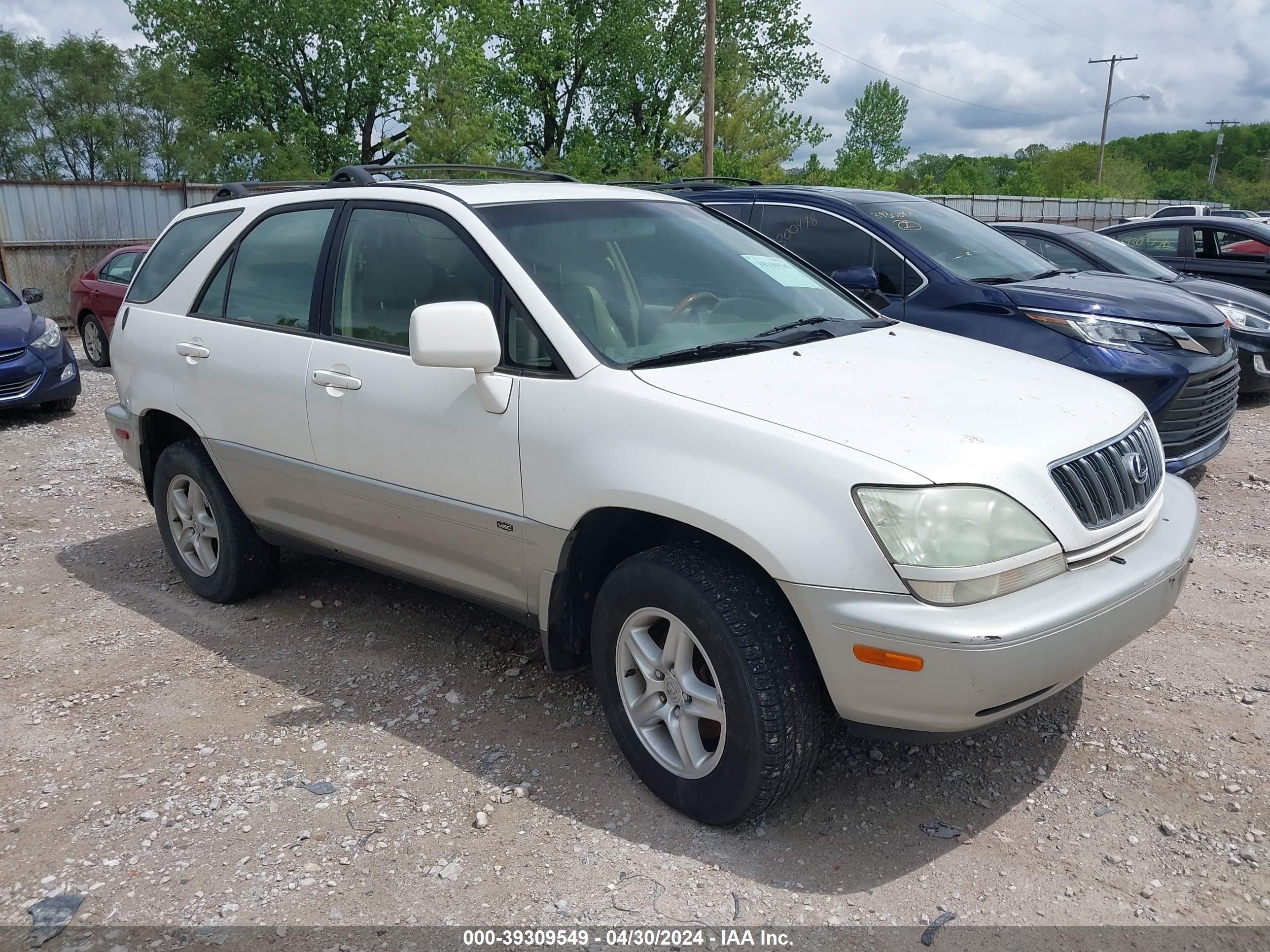 LEXUS RX 2001 jtjhf10u510231985