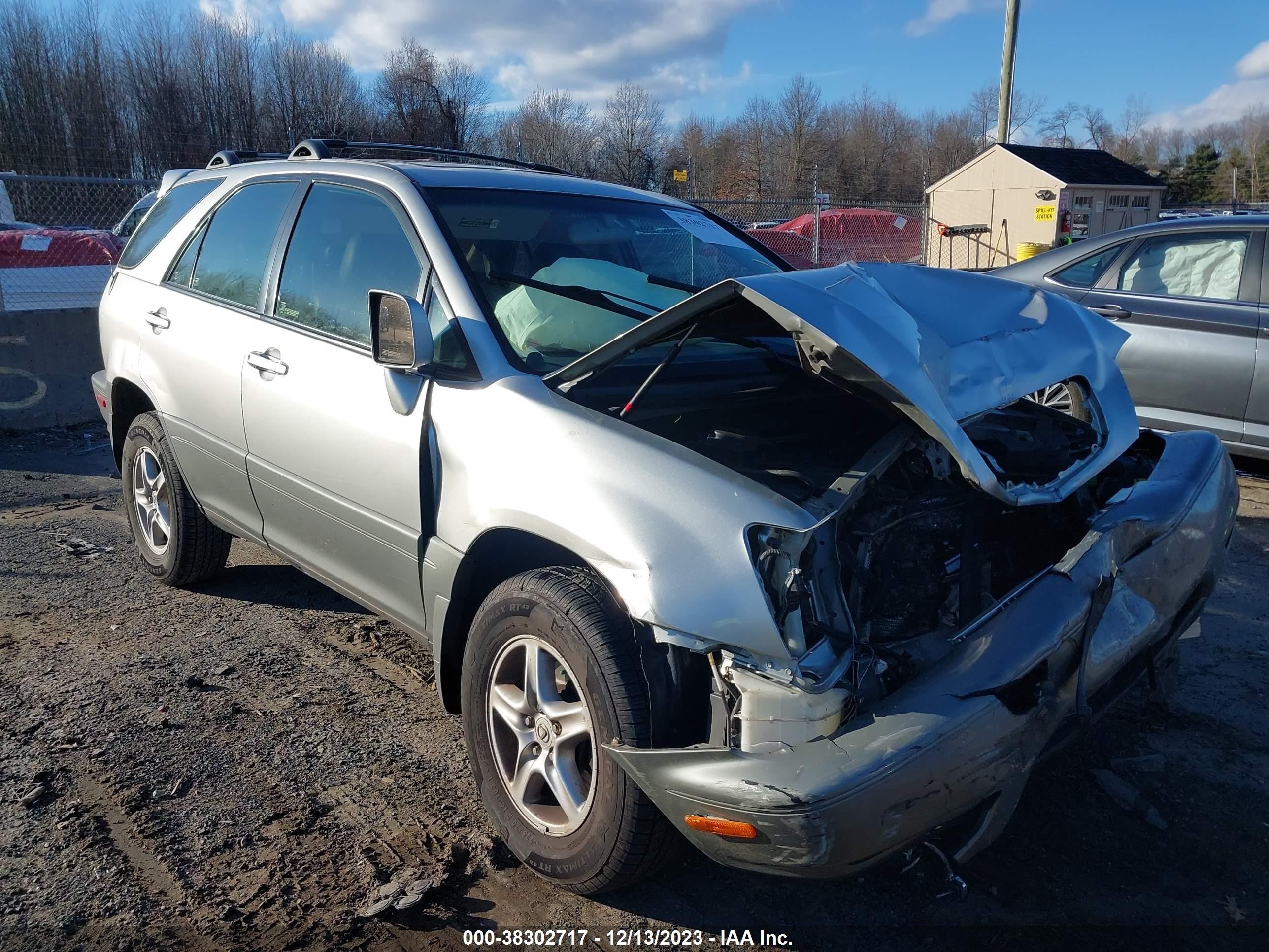 LEXUS RX 2001 jtjhf10u610166337