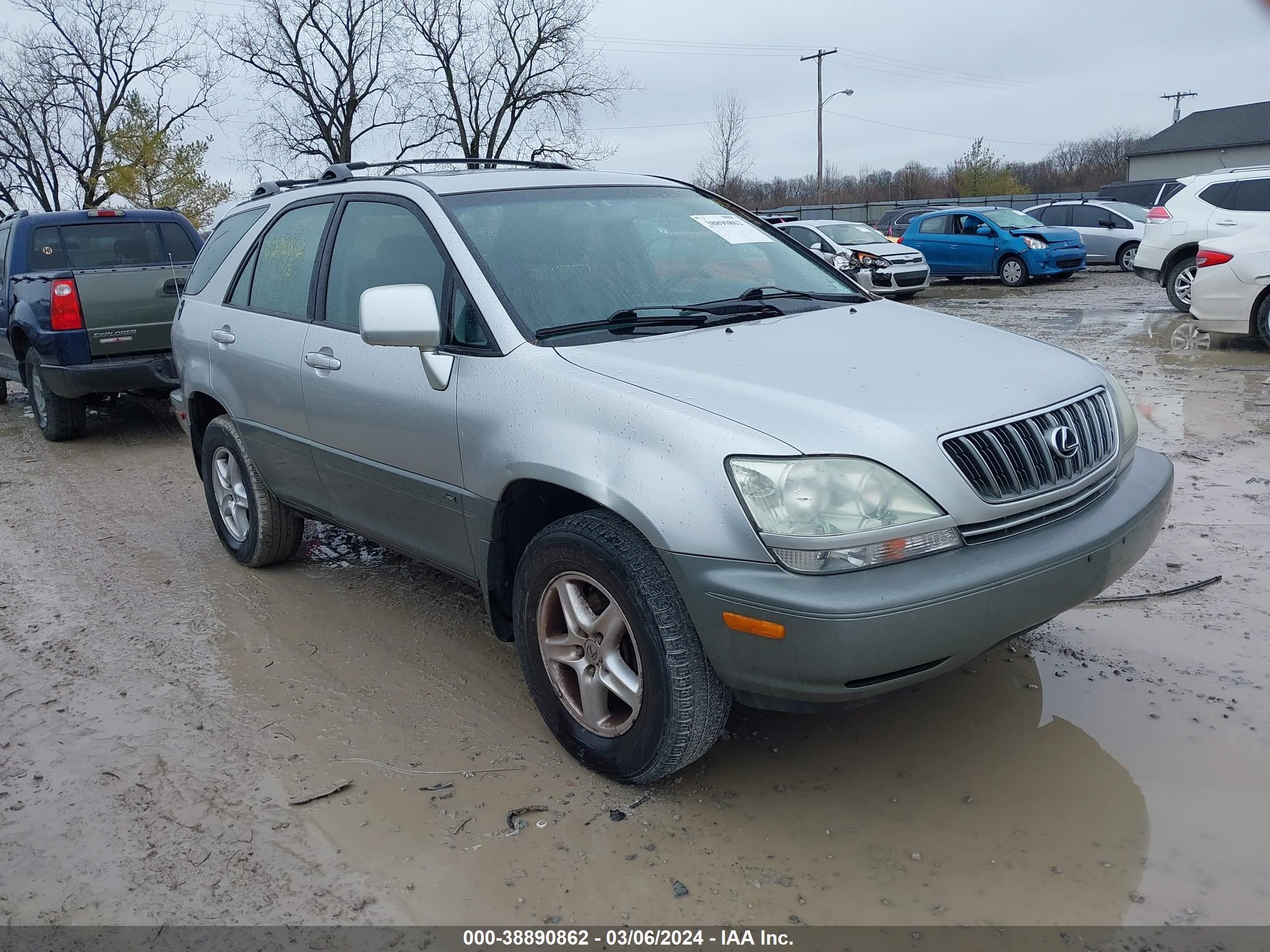 LEXUS RX 2001 jtjhf10u710186662