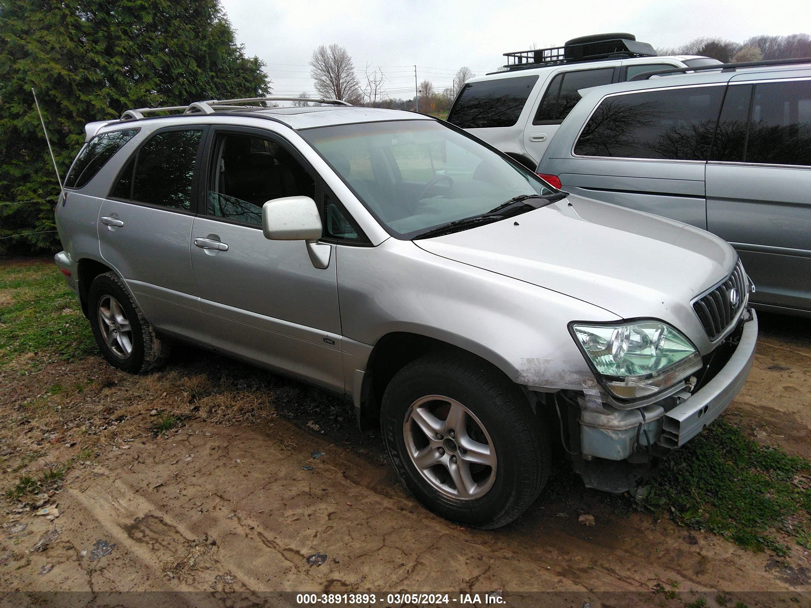 LEXUS RX 2001 jtjhf10u810223184