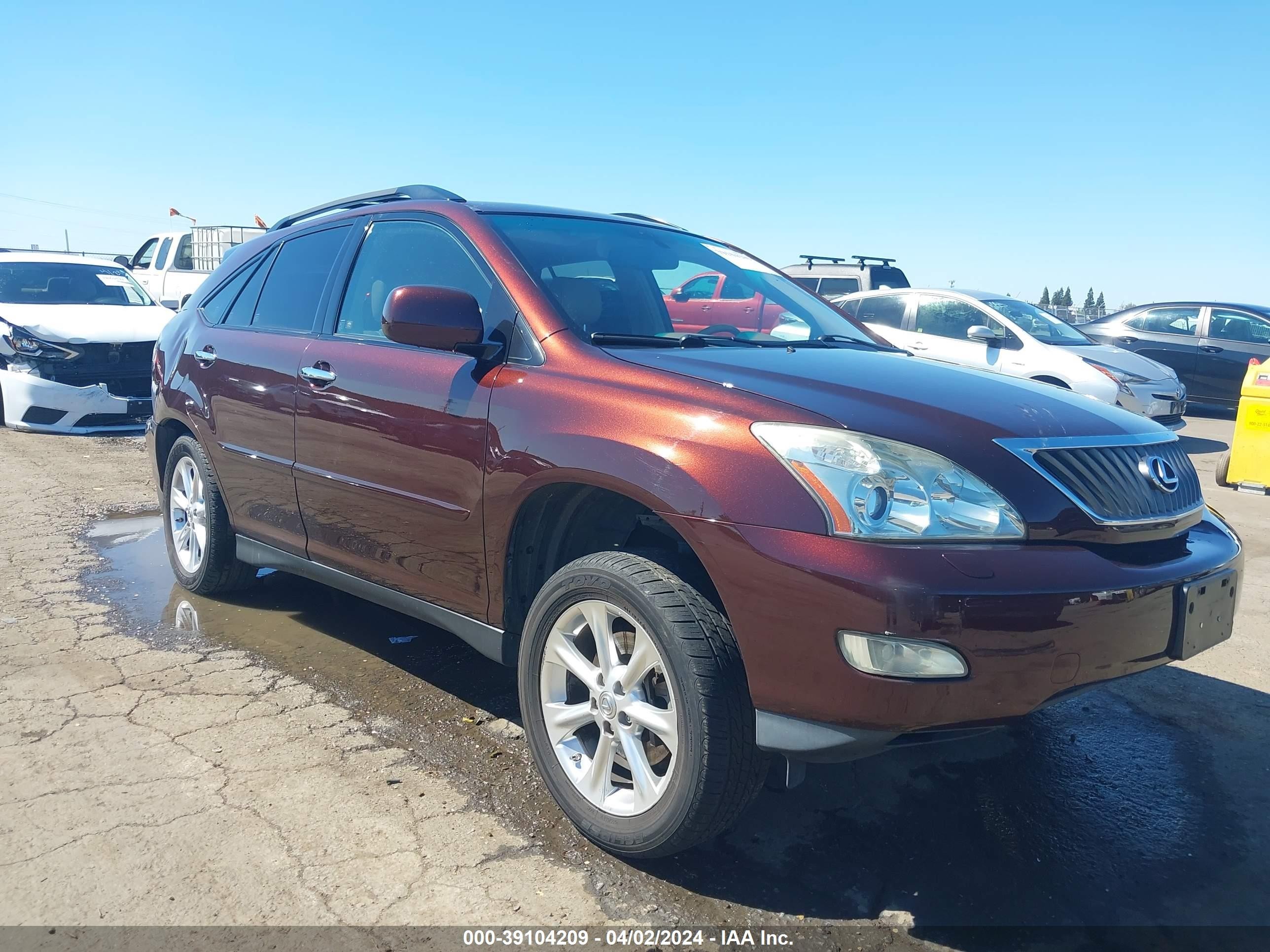 LEXUS RX 2009 jtjhk31u392856715