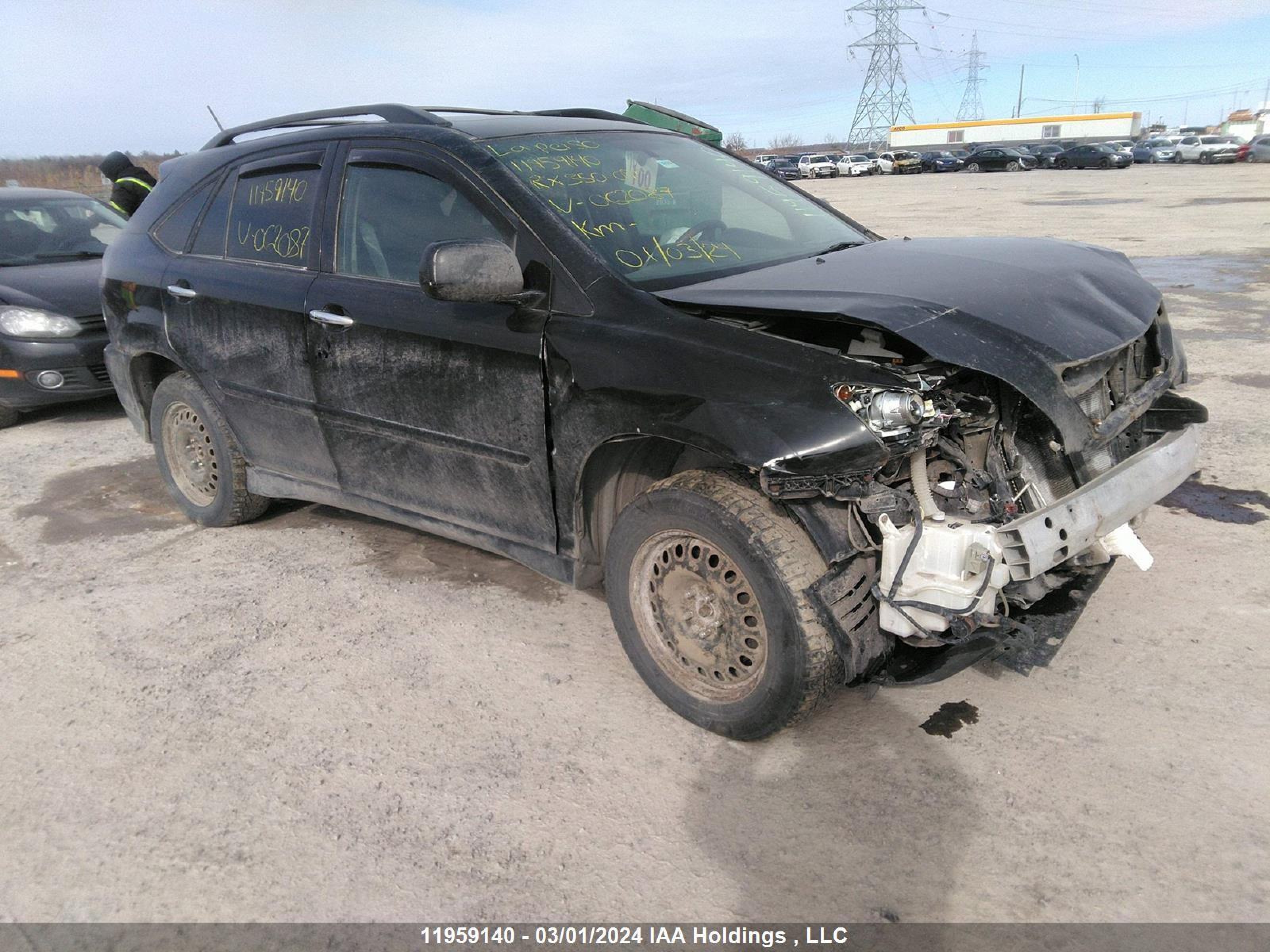 LEXUS RX 2009 jtjhk31u792062087