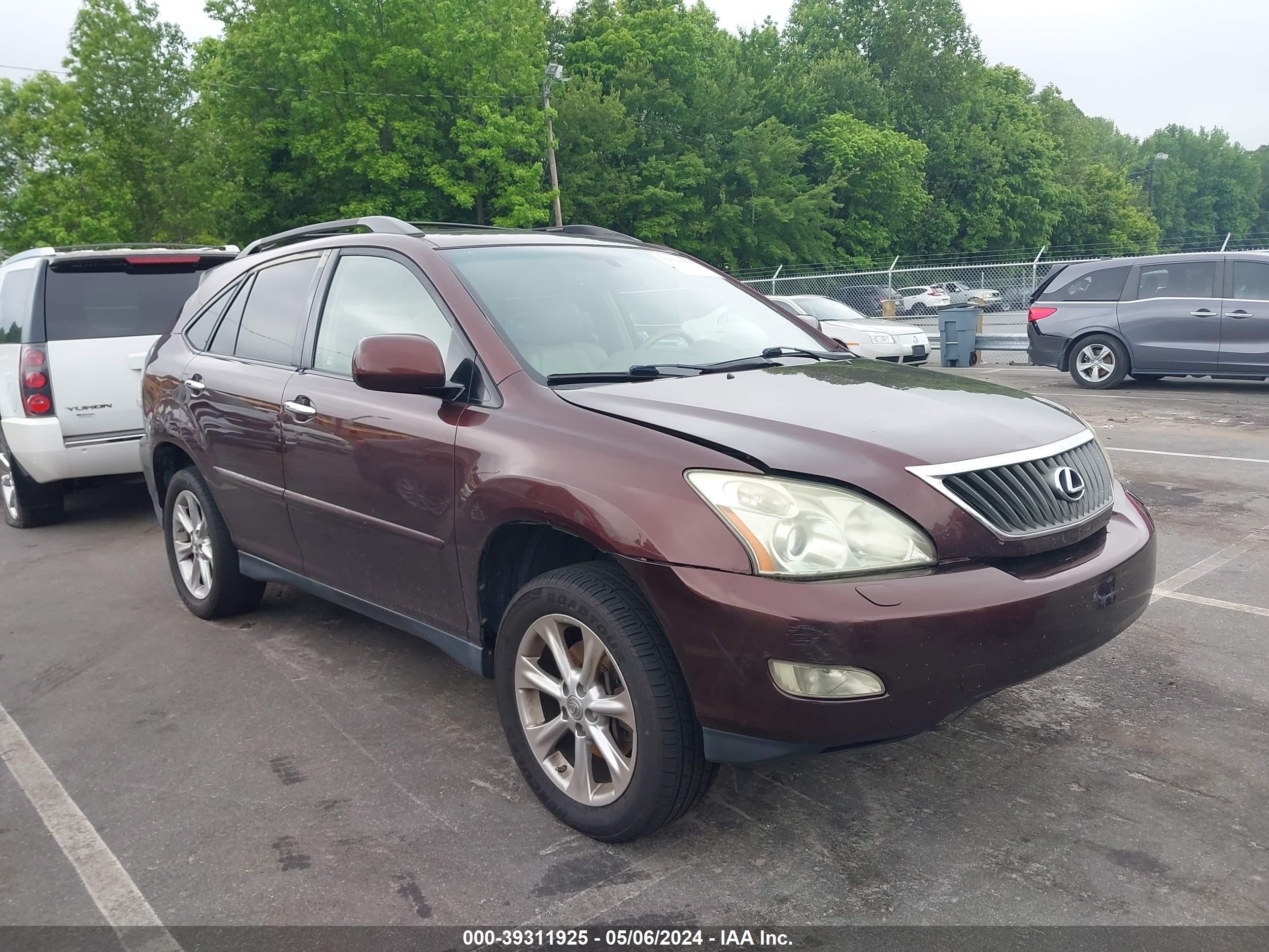 LEXUS RX 2009 jtjhk31u892856676