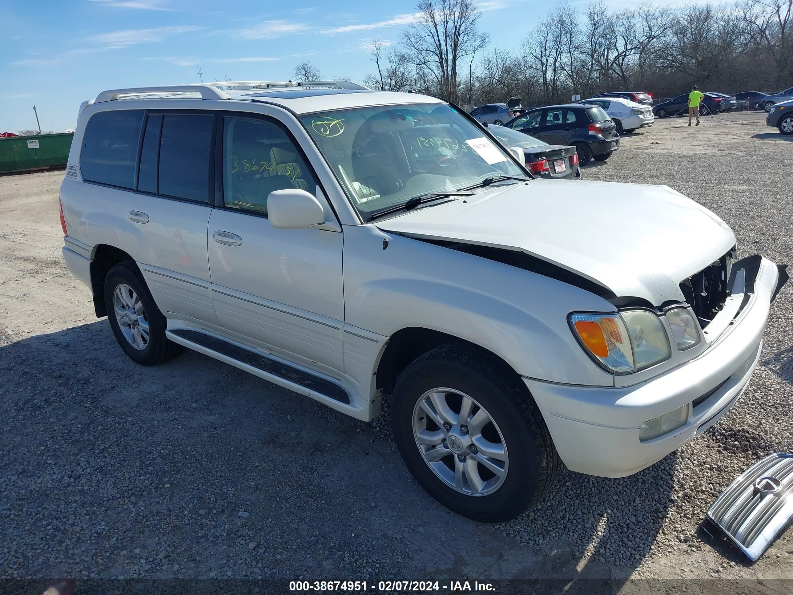 LEXUS LX 2005 jtjht00w154002240