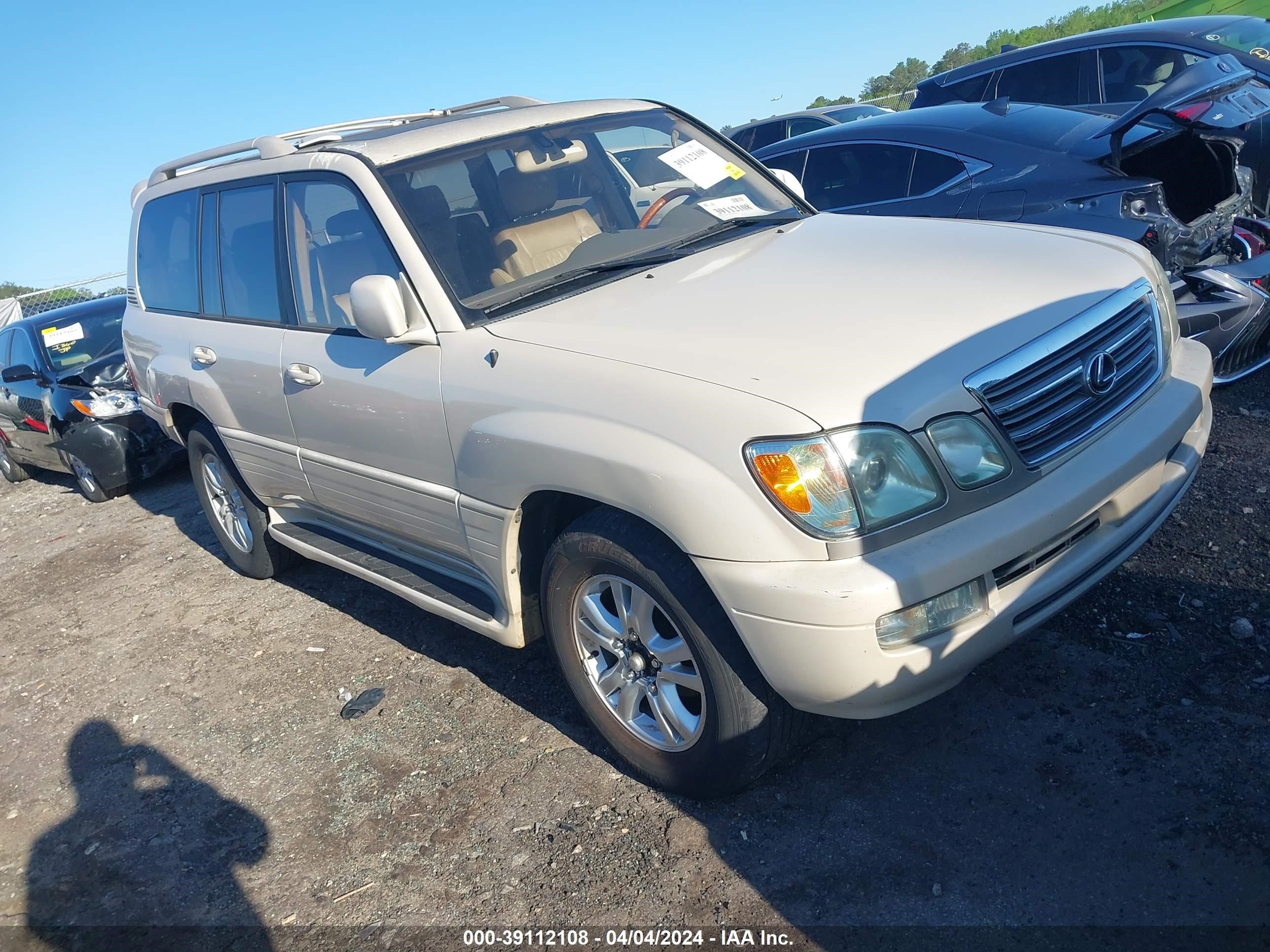 LEXUS LX 2003 jtjht00w933535150