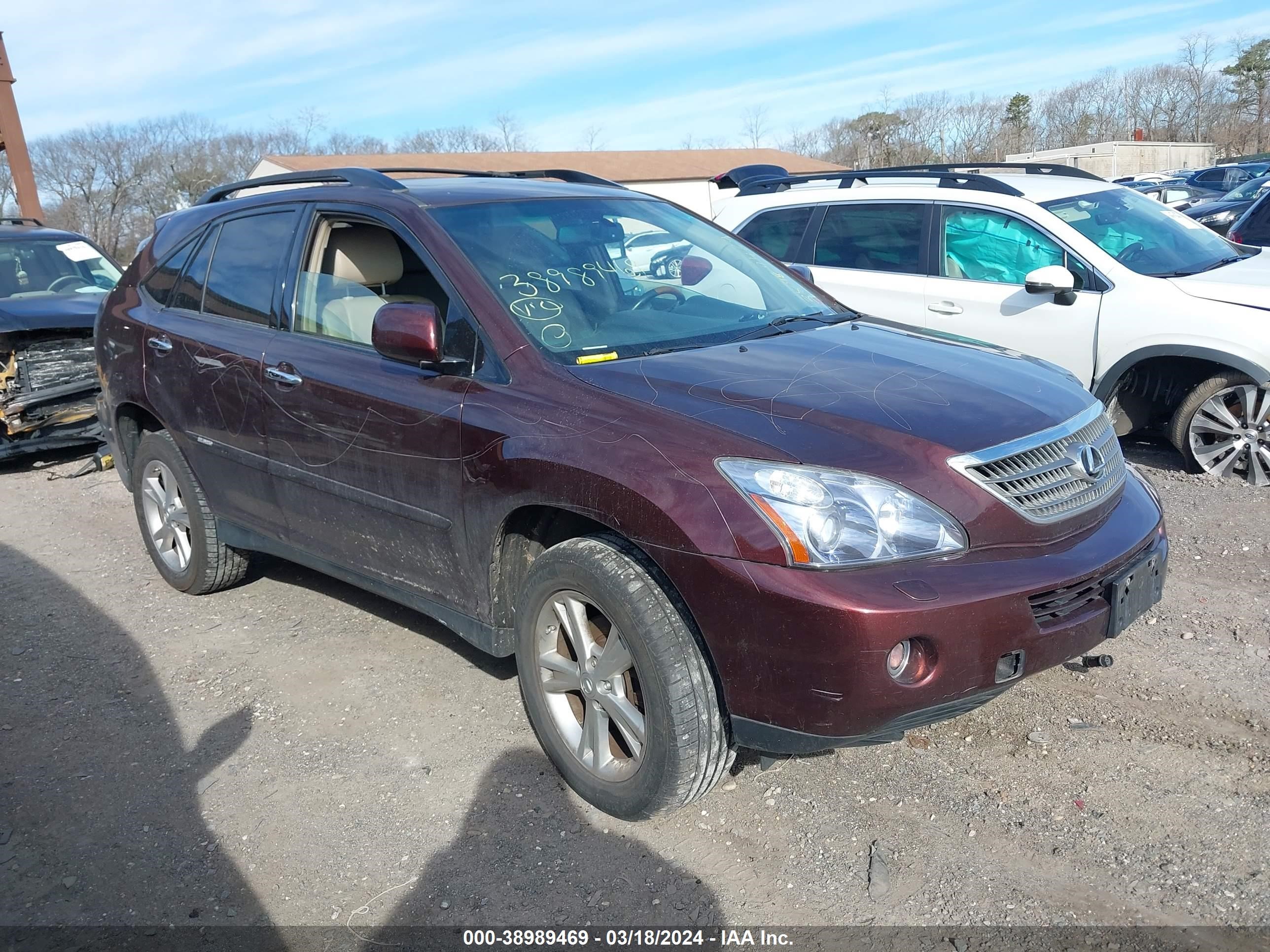 LEXUS RX 2008 jtjhw31u382866793