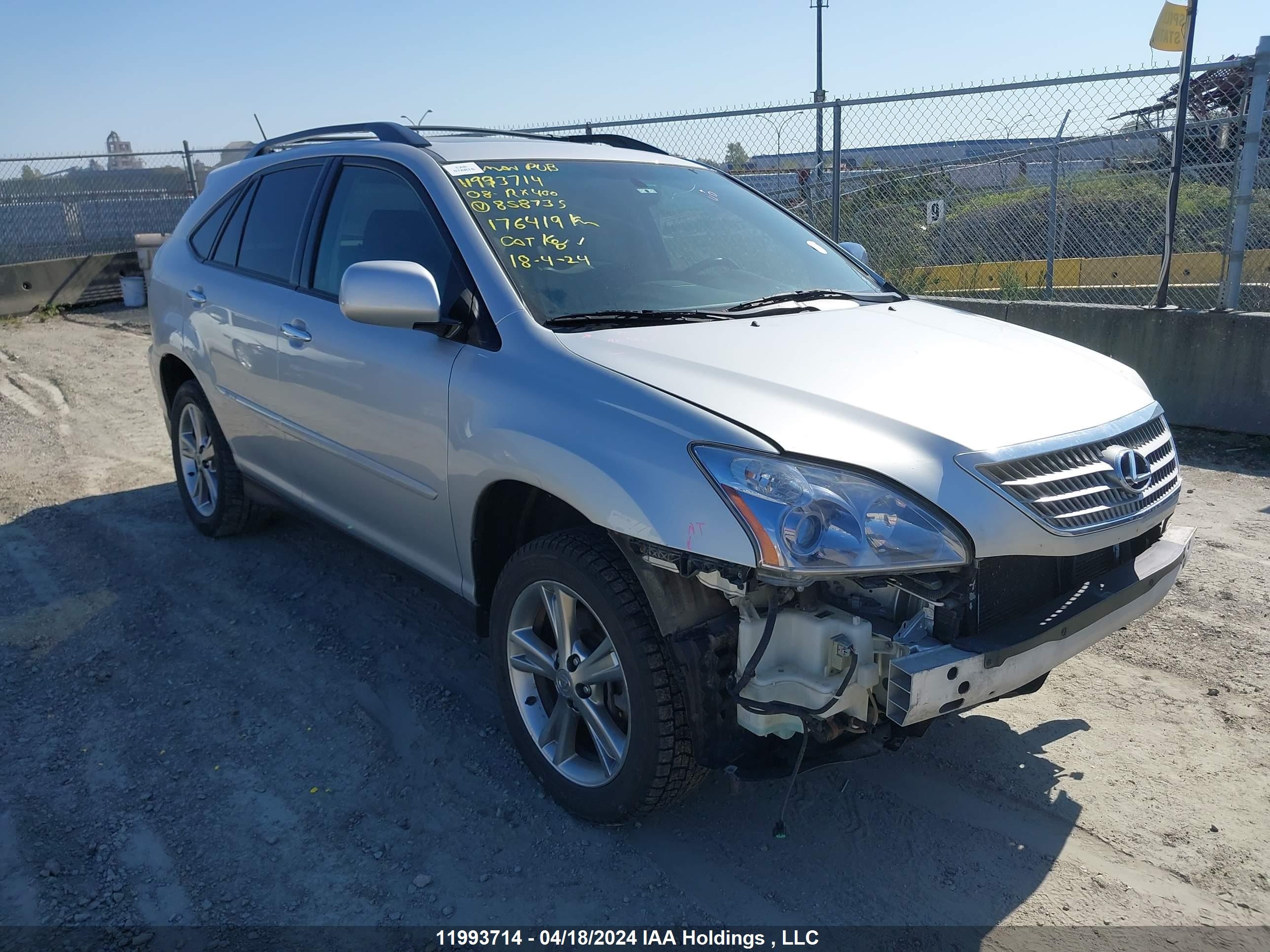 LEXUS RX 2008 jtjhw31u482858735