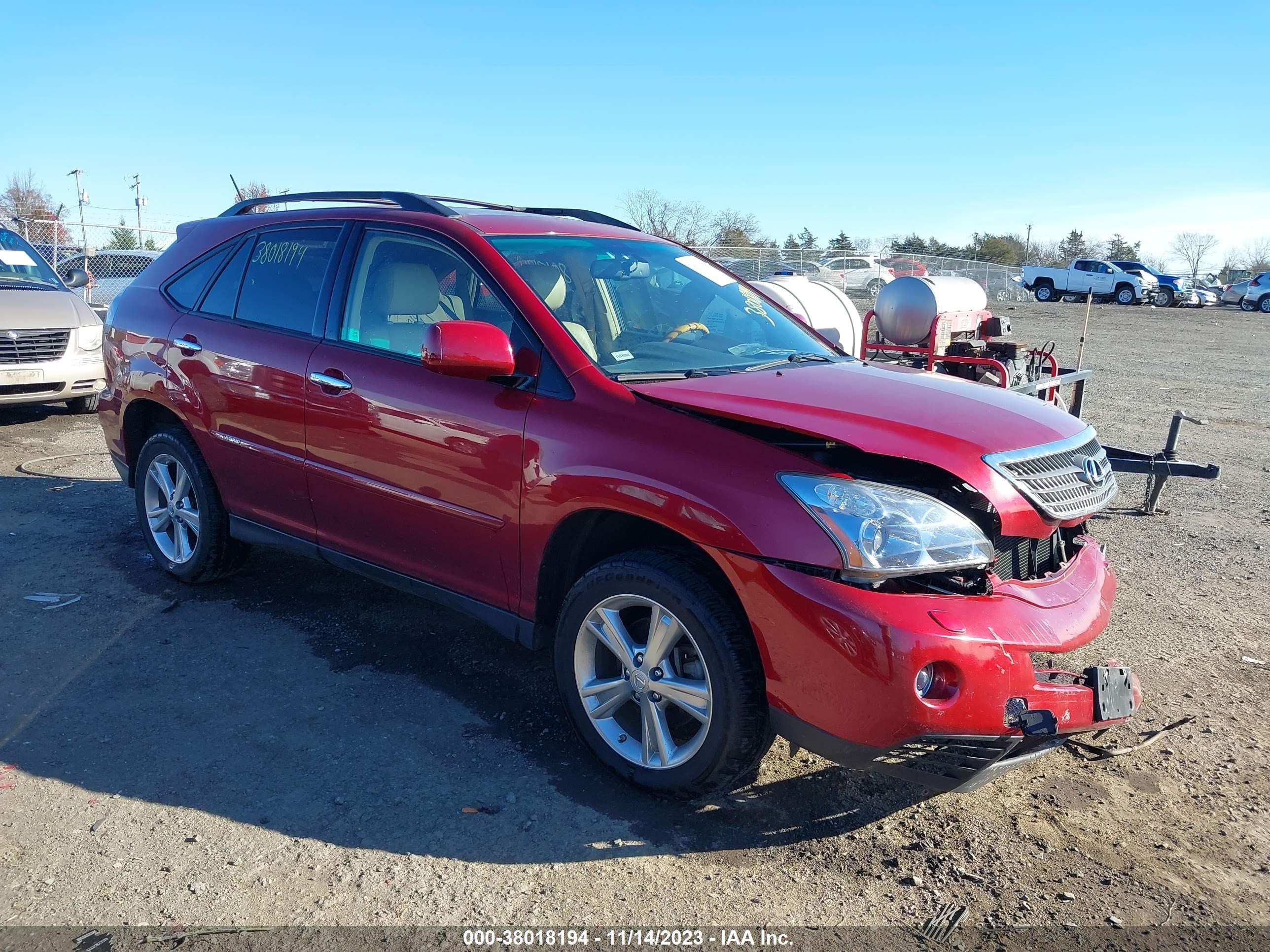 LEXUS RX 2008 jtjhw31u782045163