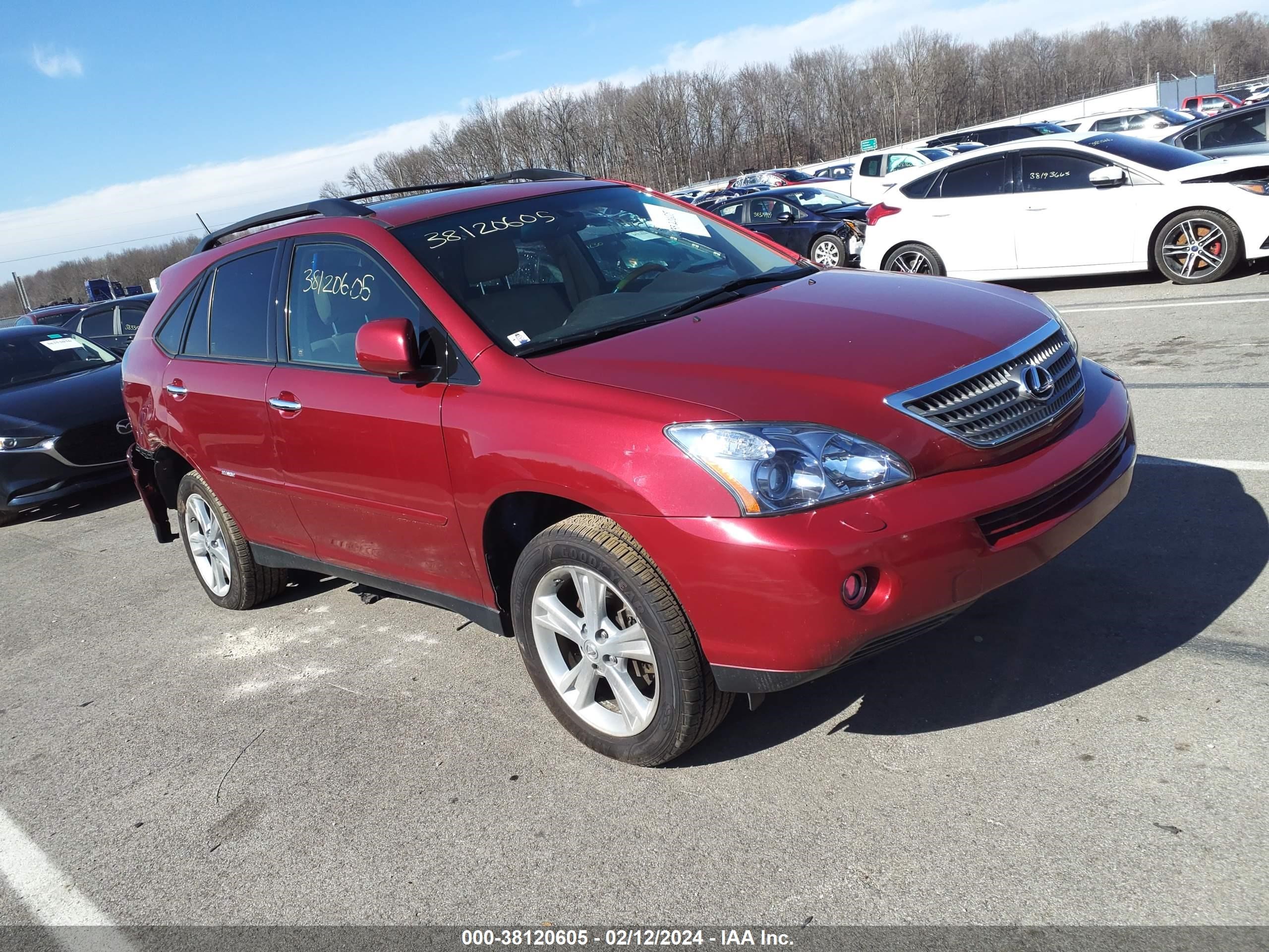 LEXUS RX 2008 jtjhw31u982046203