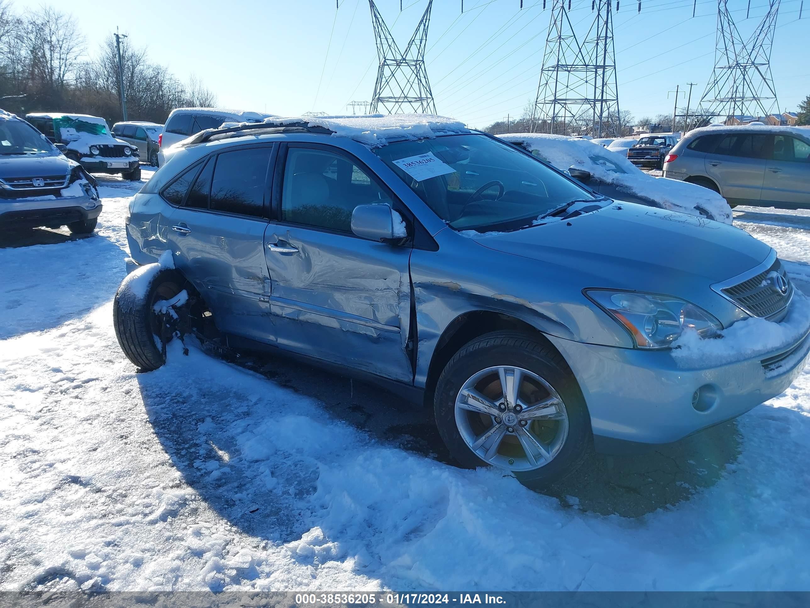 LEXUS RX 2008 jtjhw31ux82043651