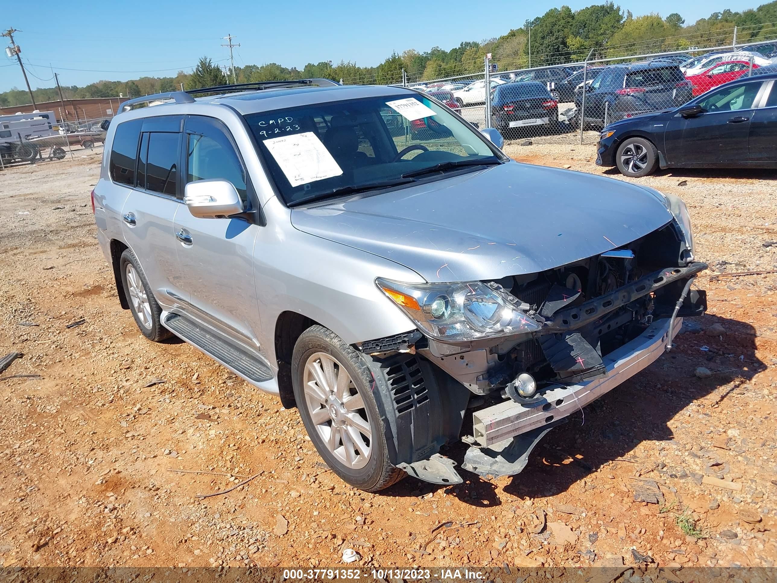 LEXUS LX 2008 jtjhy00w784017492