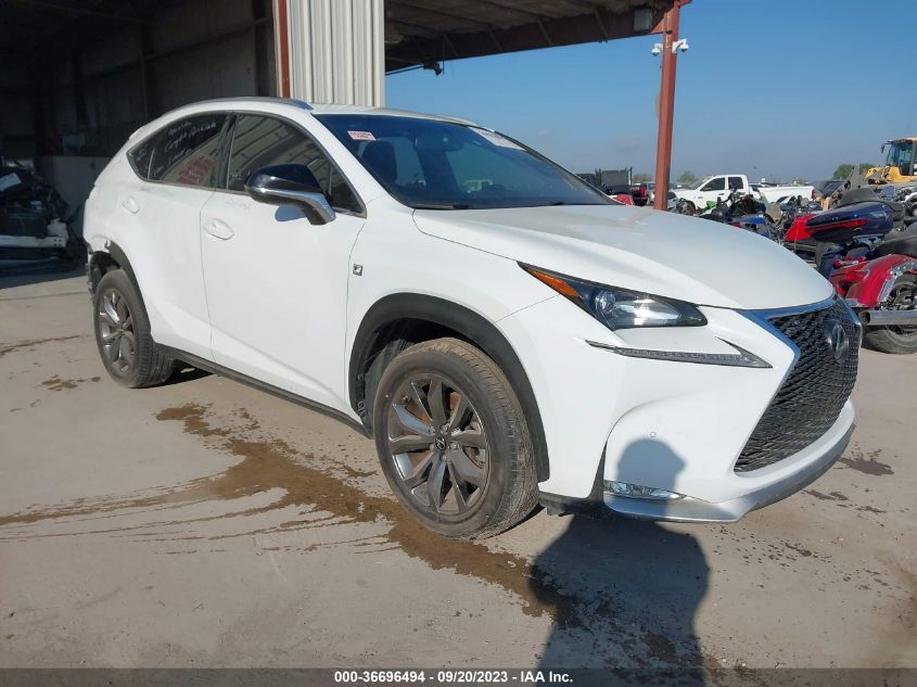 LEXUS NX 2016 jtjyarbz2g2032668