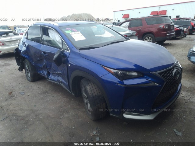 LEXUS NX 2017 jtjyarbz2h2053179