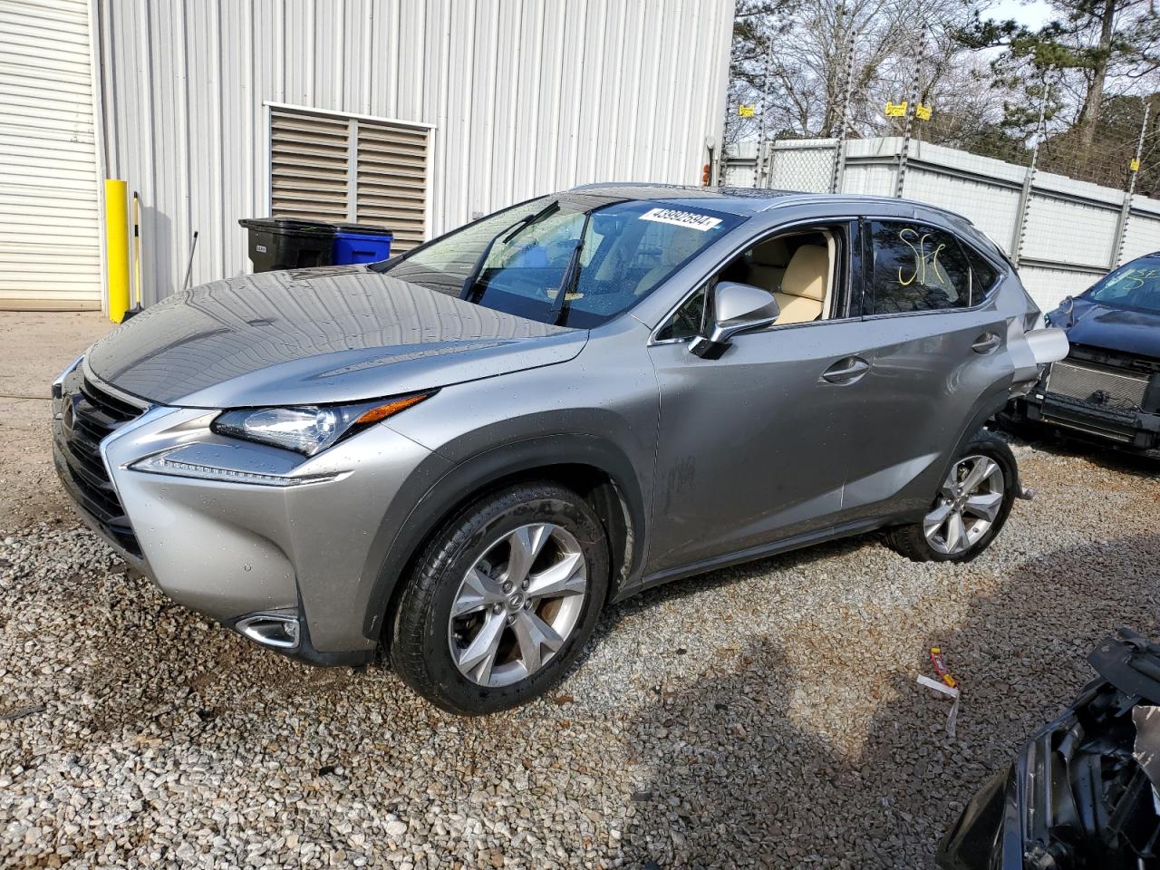 LEXUS NX 2017 jtjyarbz3h2063851