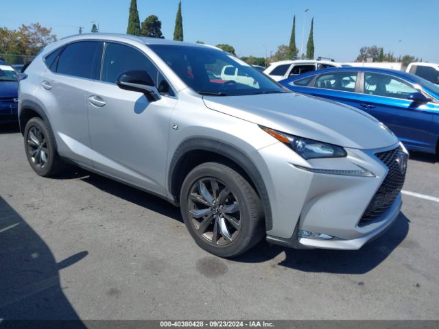 LEXUS NX 2016 jtjyarbz4g2024636