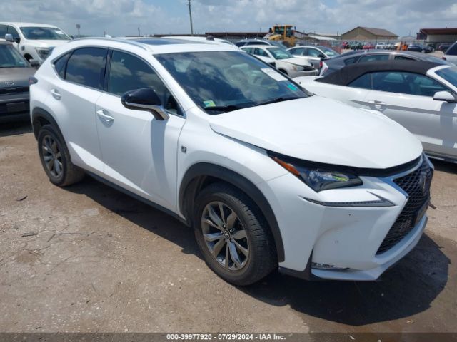 LEXUS NX 2017 jtjyarbz5h2081526