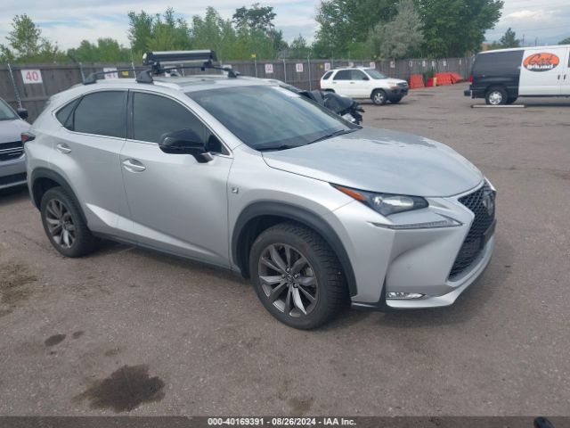 LEXUS NX 2015 jtjyarbz8f2022046