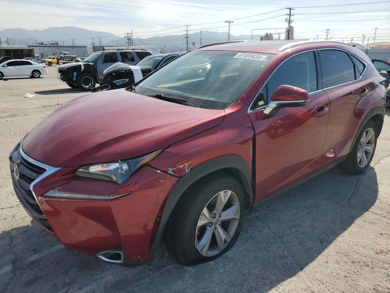 LEXUS NX 2017 jtjyarbzxh2051521