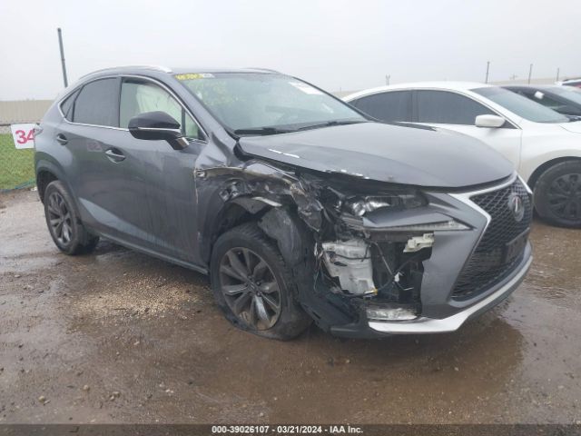 LEXUS NX 200T 2017 jtjyarbzxh2055875