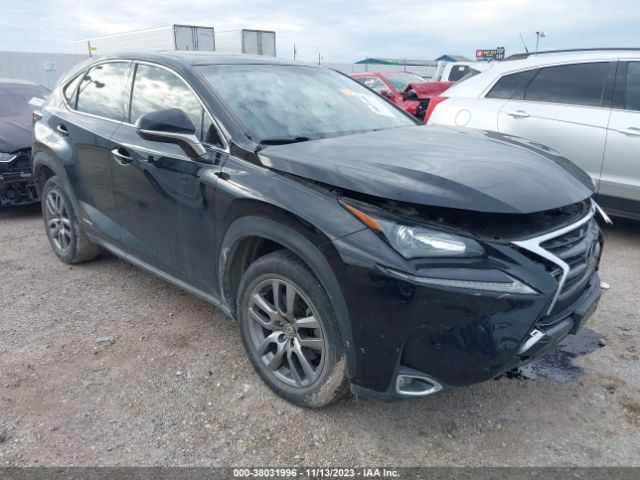 LEXUS NX 300H 2015 jtjywrbz5g2009886