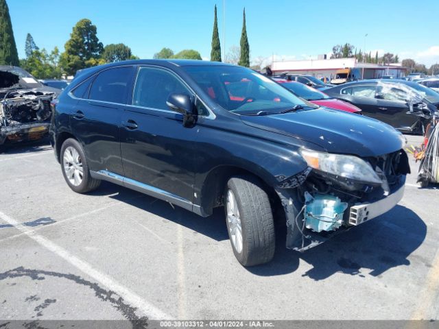 LEXUS RX 450H 2010 jtjzb1ba0a2001164