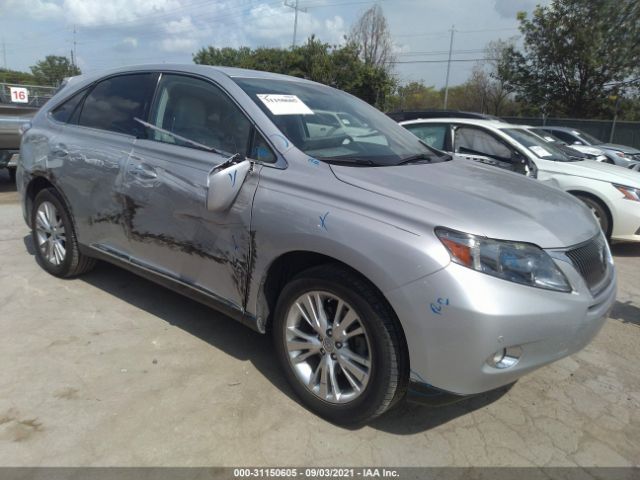 LEXUS RX 450H 2011 jtjzb1ba1b2404457