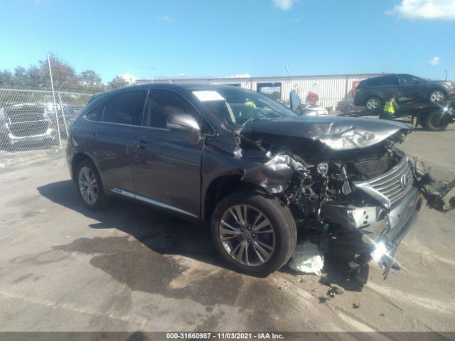 LEXUS RX 450H 2013 jtjzb1ba2d2007665